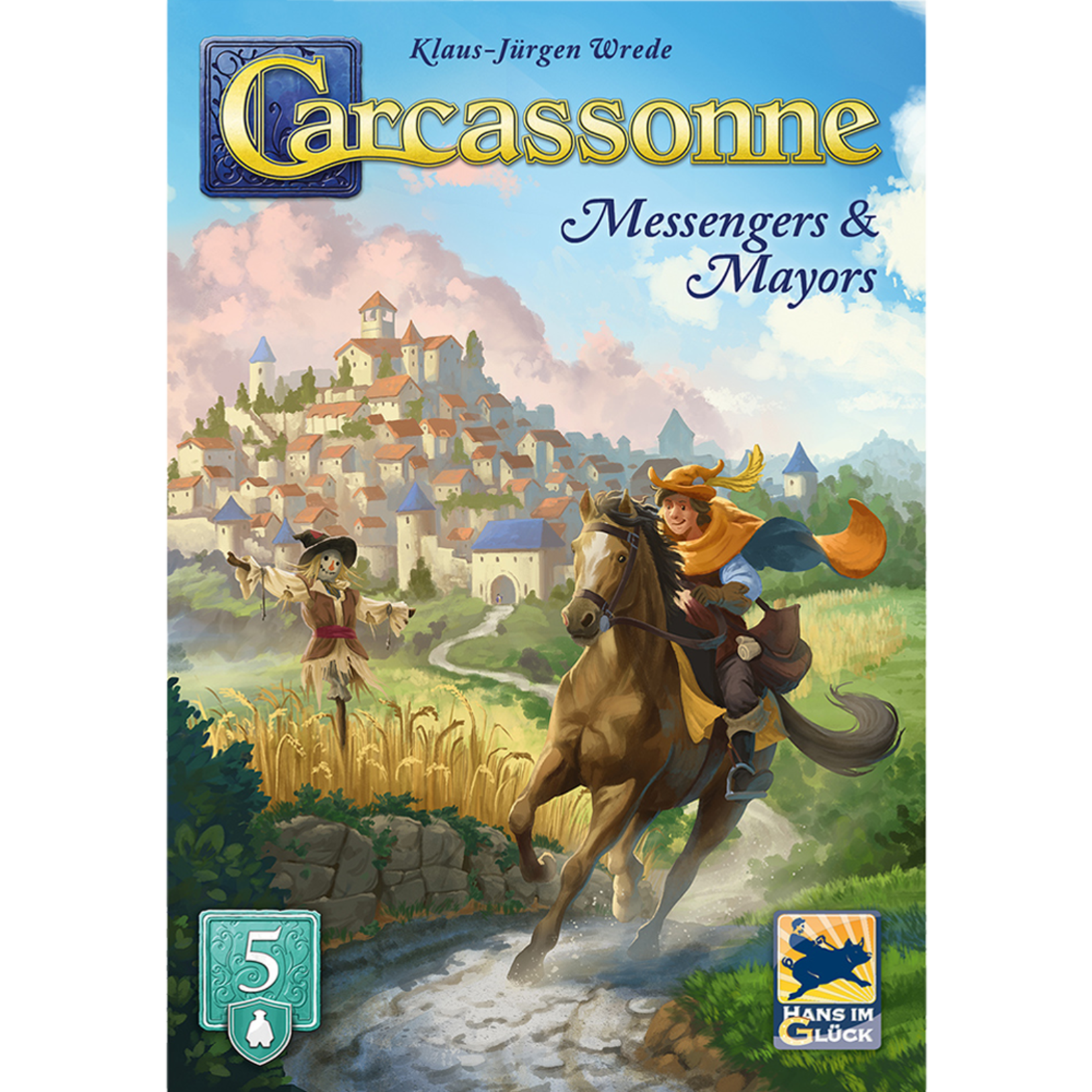 Hans im Glück Carcassonne Exp 5: Messengers & Mayors (V3.1)