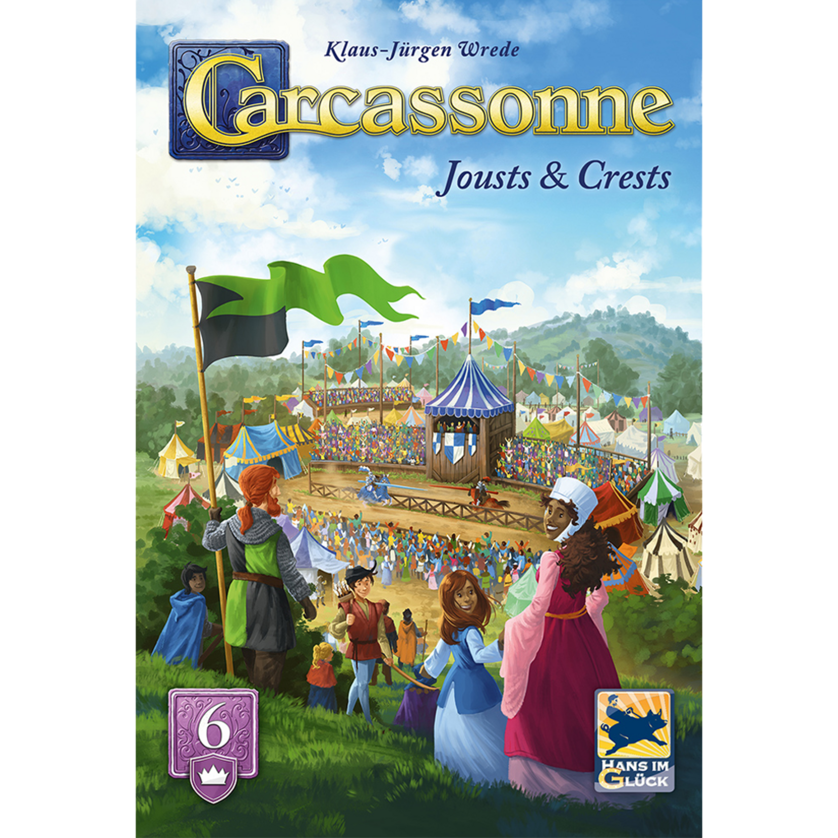 Hans im Glück Carcassonne Exp 6: Jousts & Crests (V3.1)