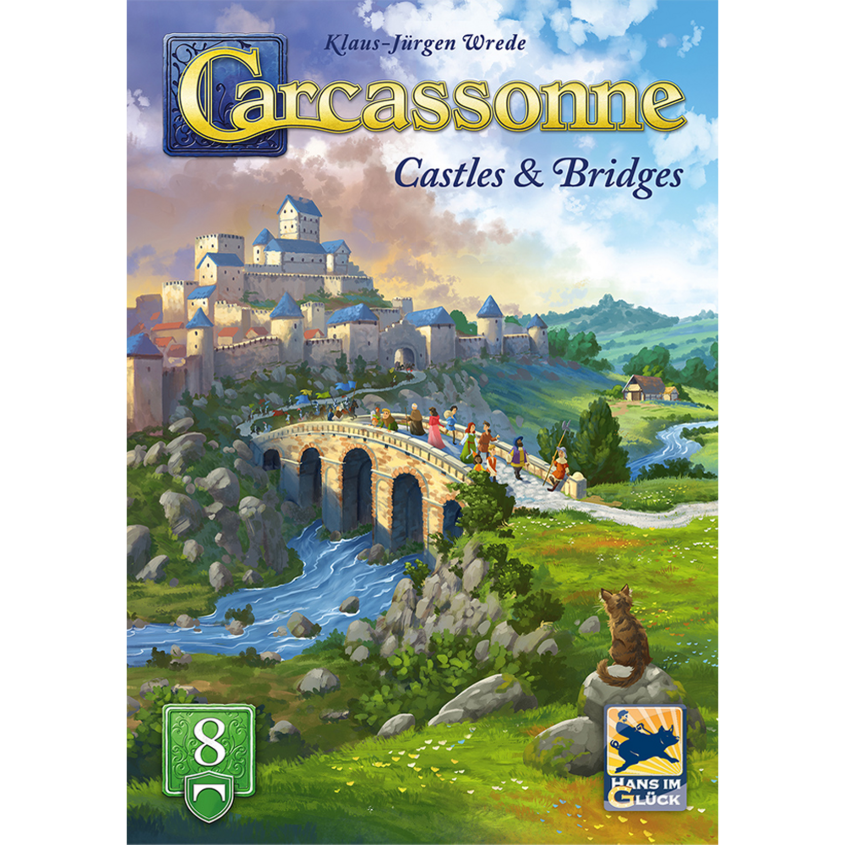 Hans im Glück Carcassonne Exp 8: Castles & Bridges (V3.1)