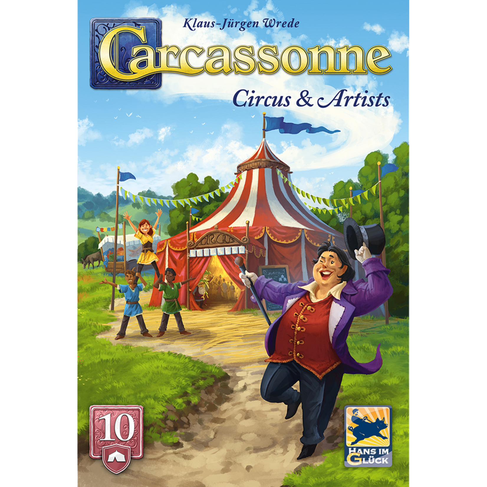 Hans im Glück Carcassonne Exp 10: Circus & Artists (V3.1)