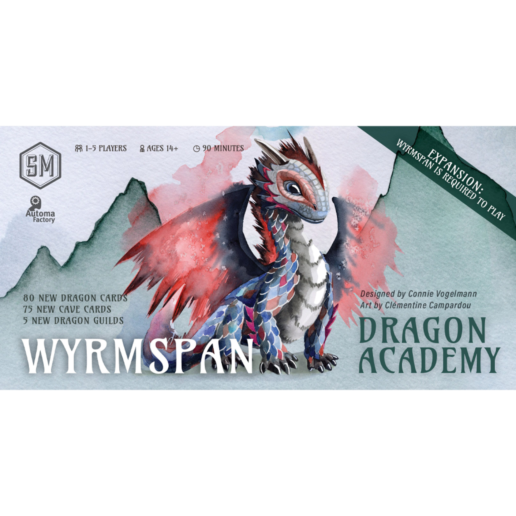 Stonemaier Games Wyrmspan: Dragon Academy Exp