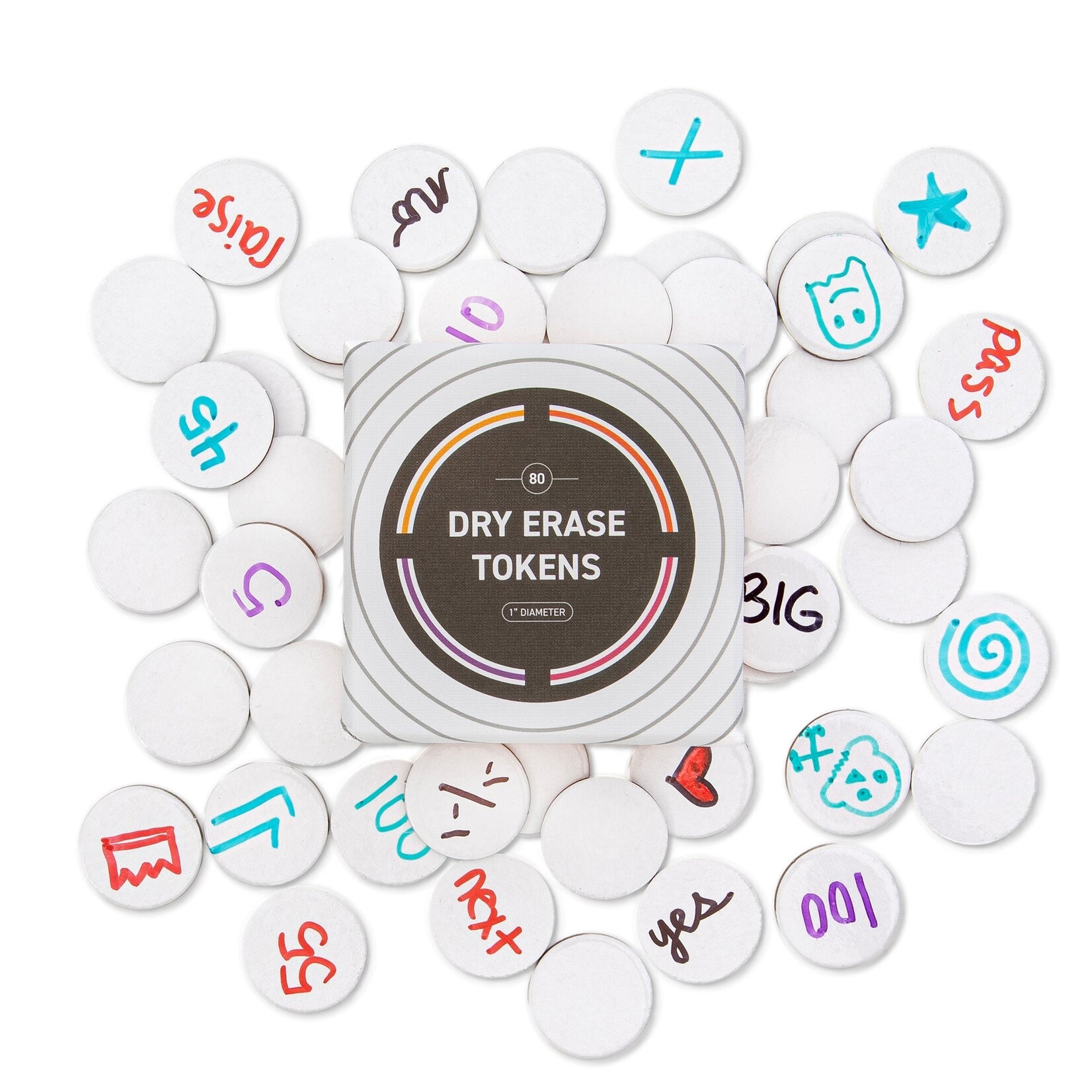 Stellar Factory Tokens: Dry Erase Blank Tokens (Reusable)