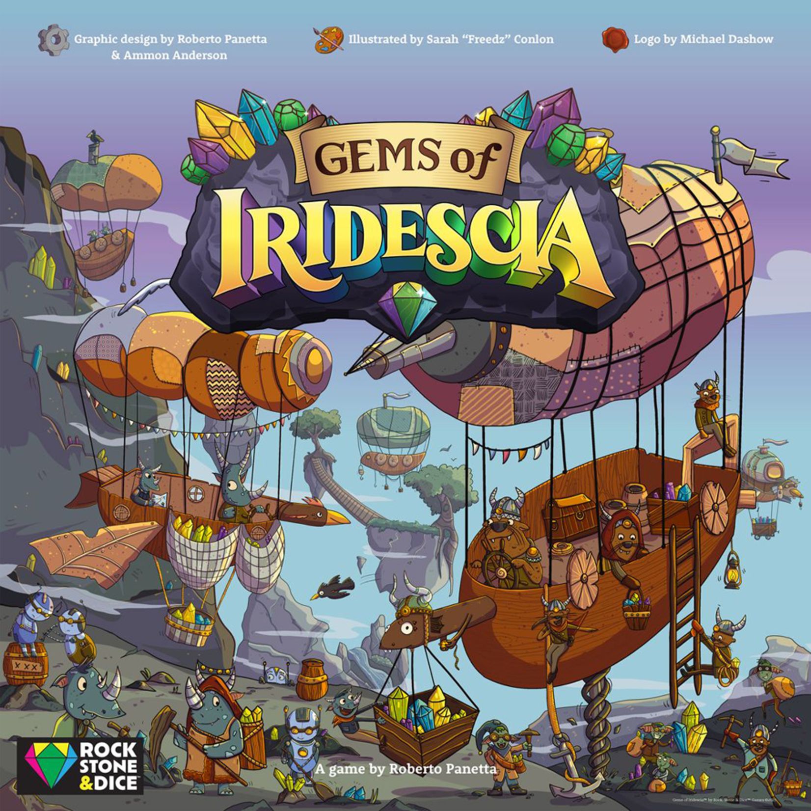 Rock Stone & Dice Games Gems of Iridescia
