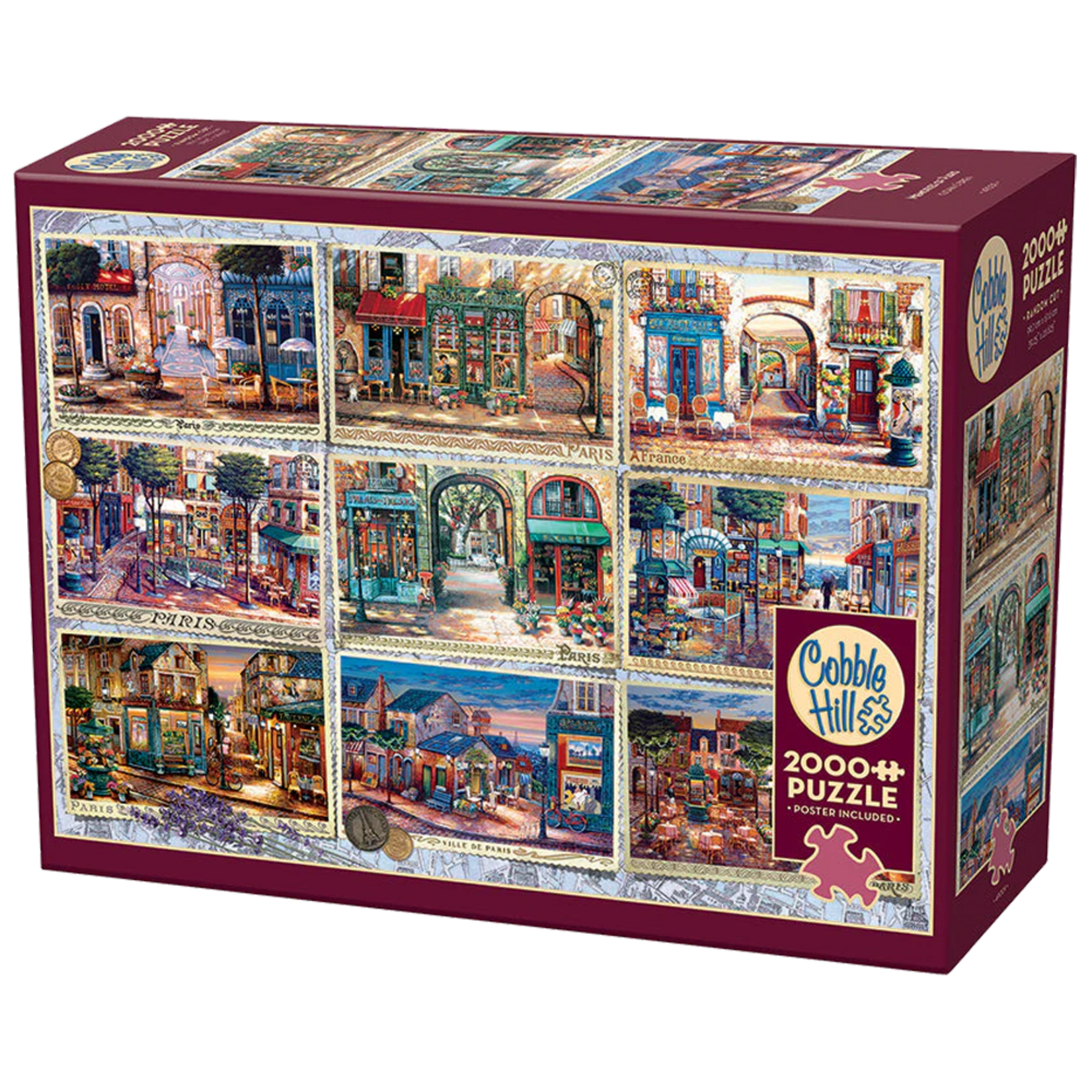 Cobble Hill Puzzles Memories of Paris 2000pc