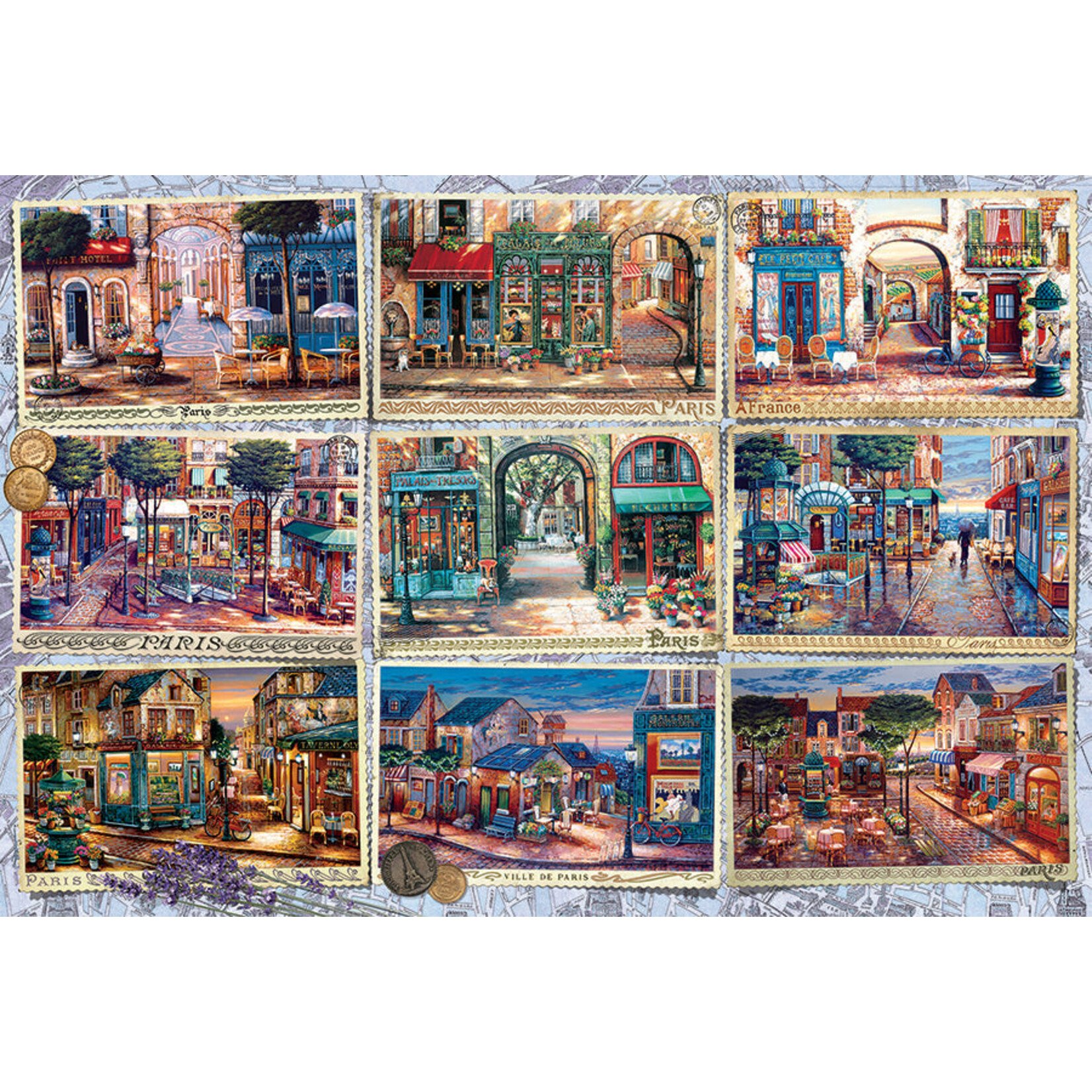 Cobble Hill Puzzles Memories of Paris 2000pc