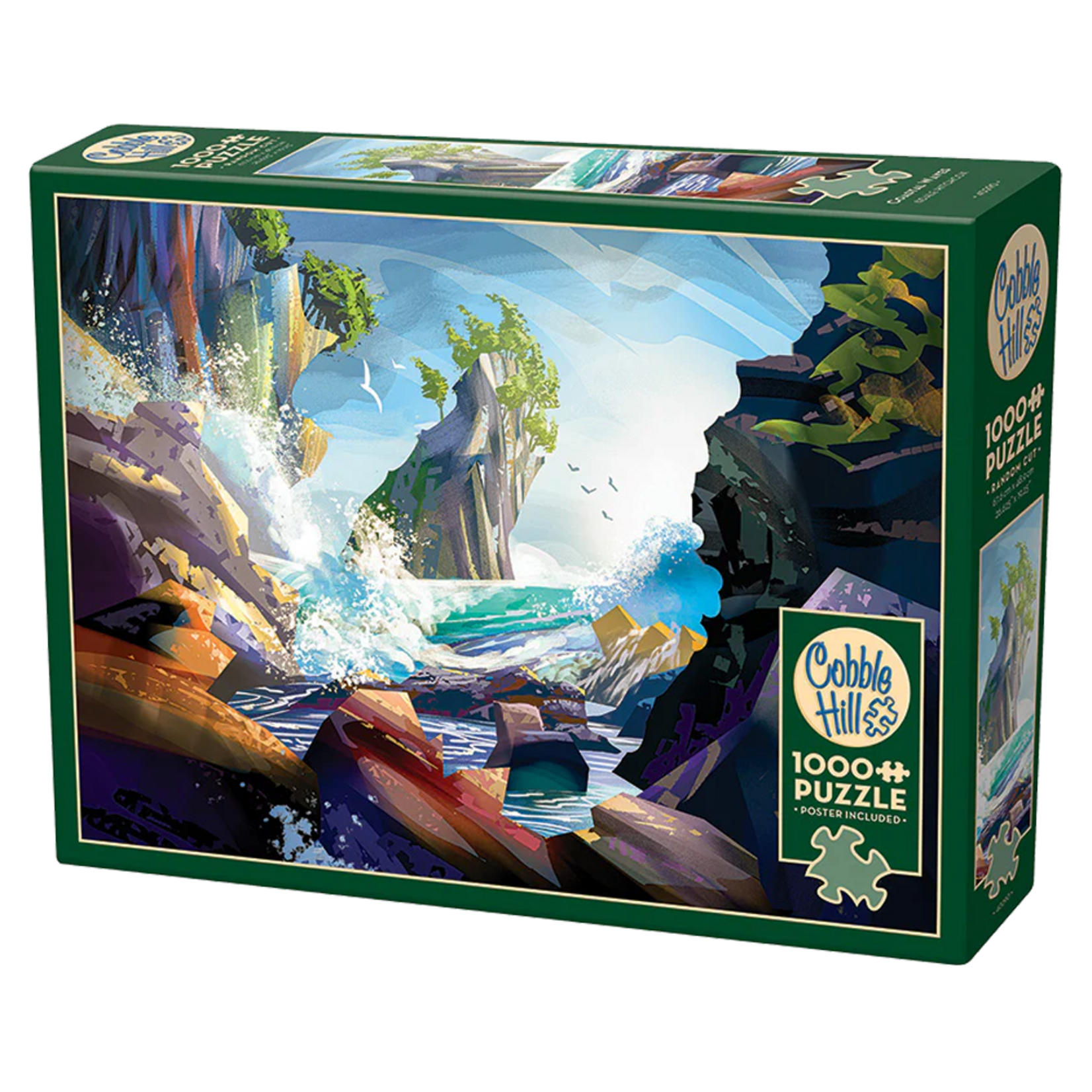 Cobble Hill Puzzles Coastal Waves 1000pc