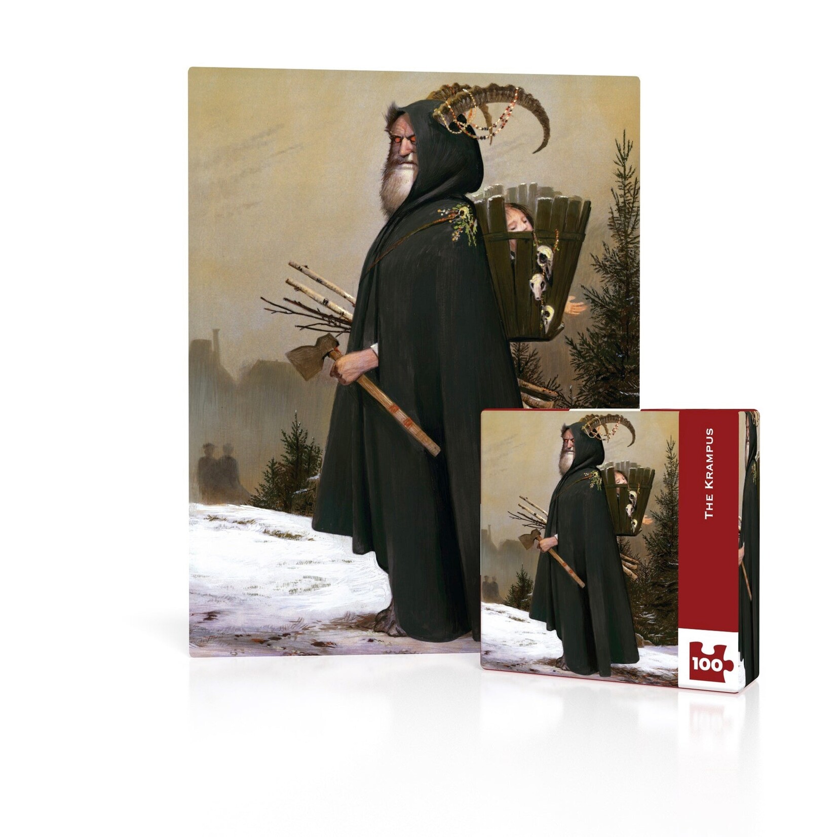 New York Puzzle Co Bill Mayer: The Krampus 100pc