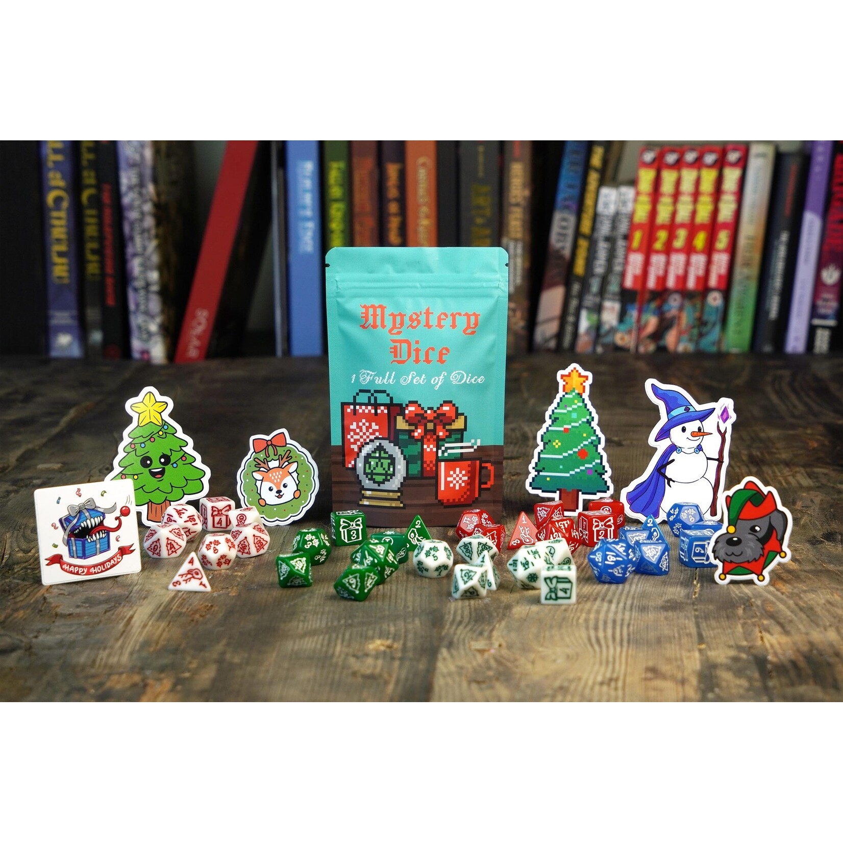 1985 Games 7pc: Mystery Dice Pack - Holiday Premium