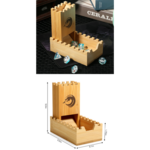 Dice Habit Dice Tower: Wood