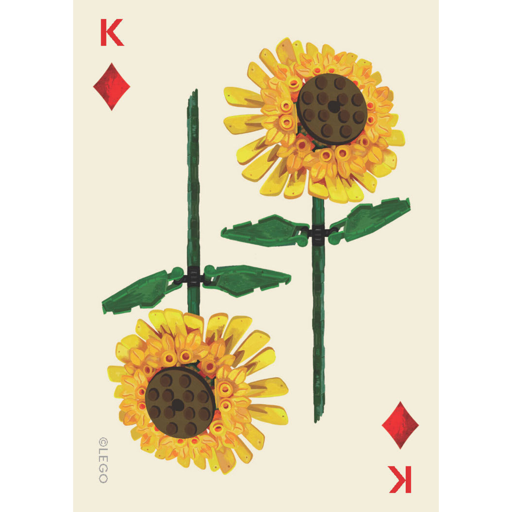 Chronicle Books Cards: LEGO Botanical Double