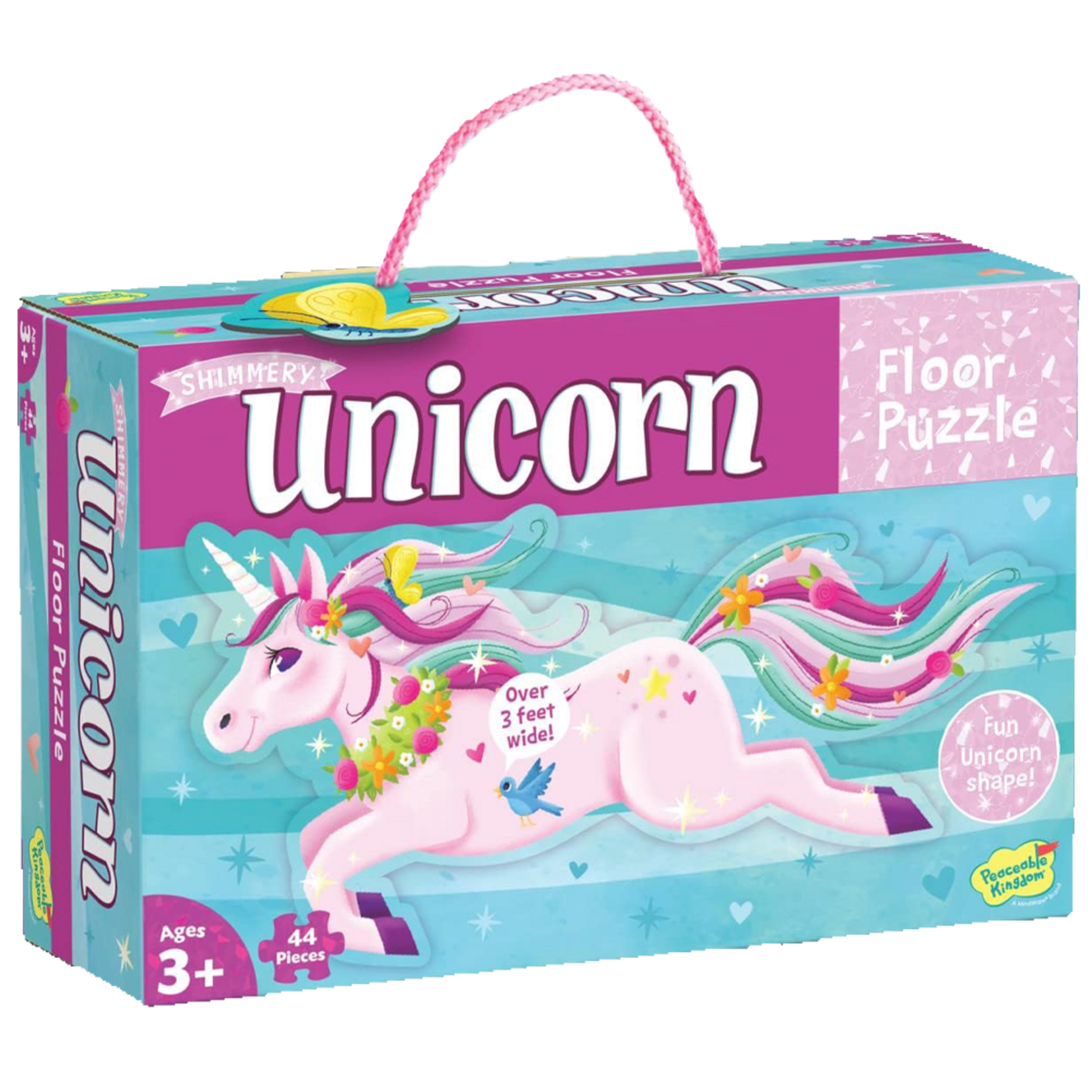 Peaceable Kingdom Unicorn Floor 44pc
