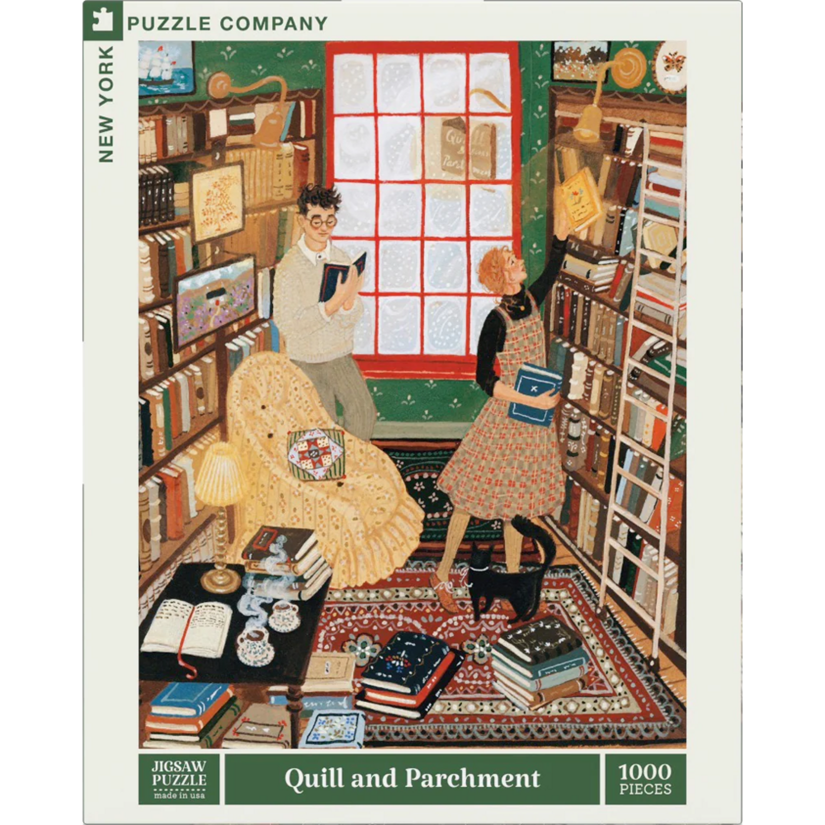 New York Puzzle Co Loré Pemberton: Quill and Parchment 1000pc