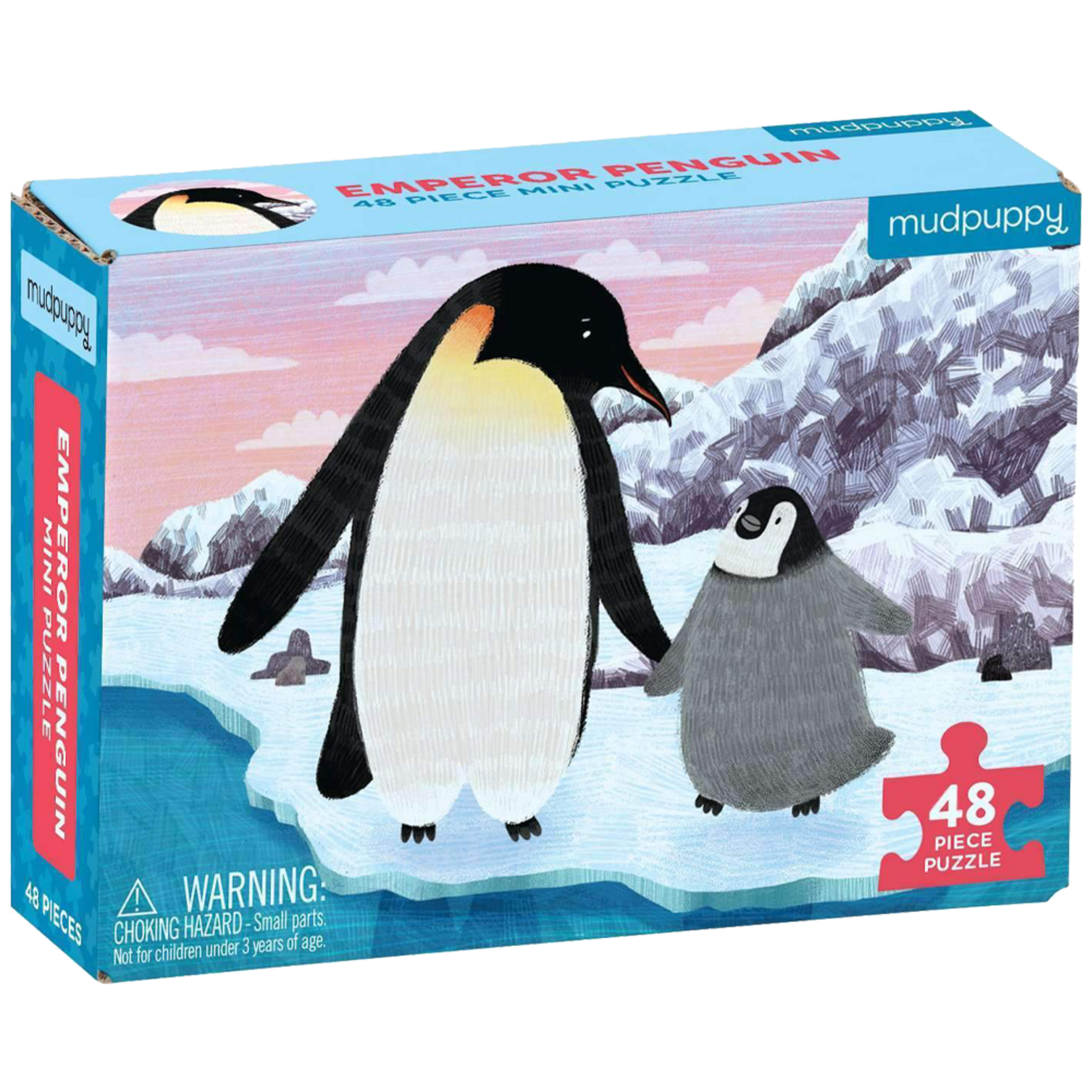 Mudpuppy Emperor Penguin Mini 48pc