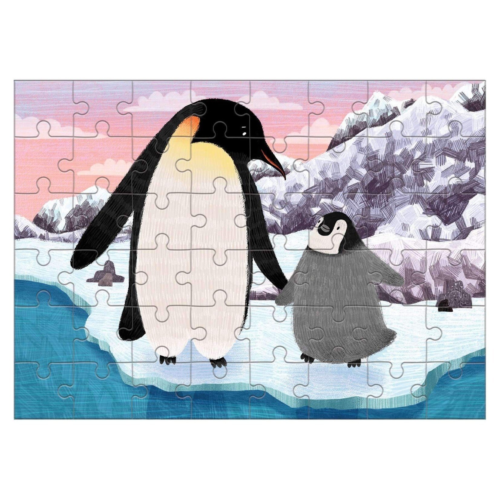 Mudpuppy Emperor Penguin Mini 48pc