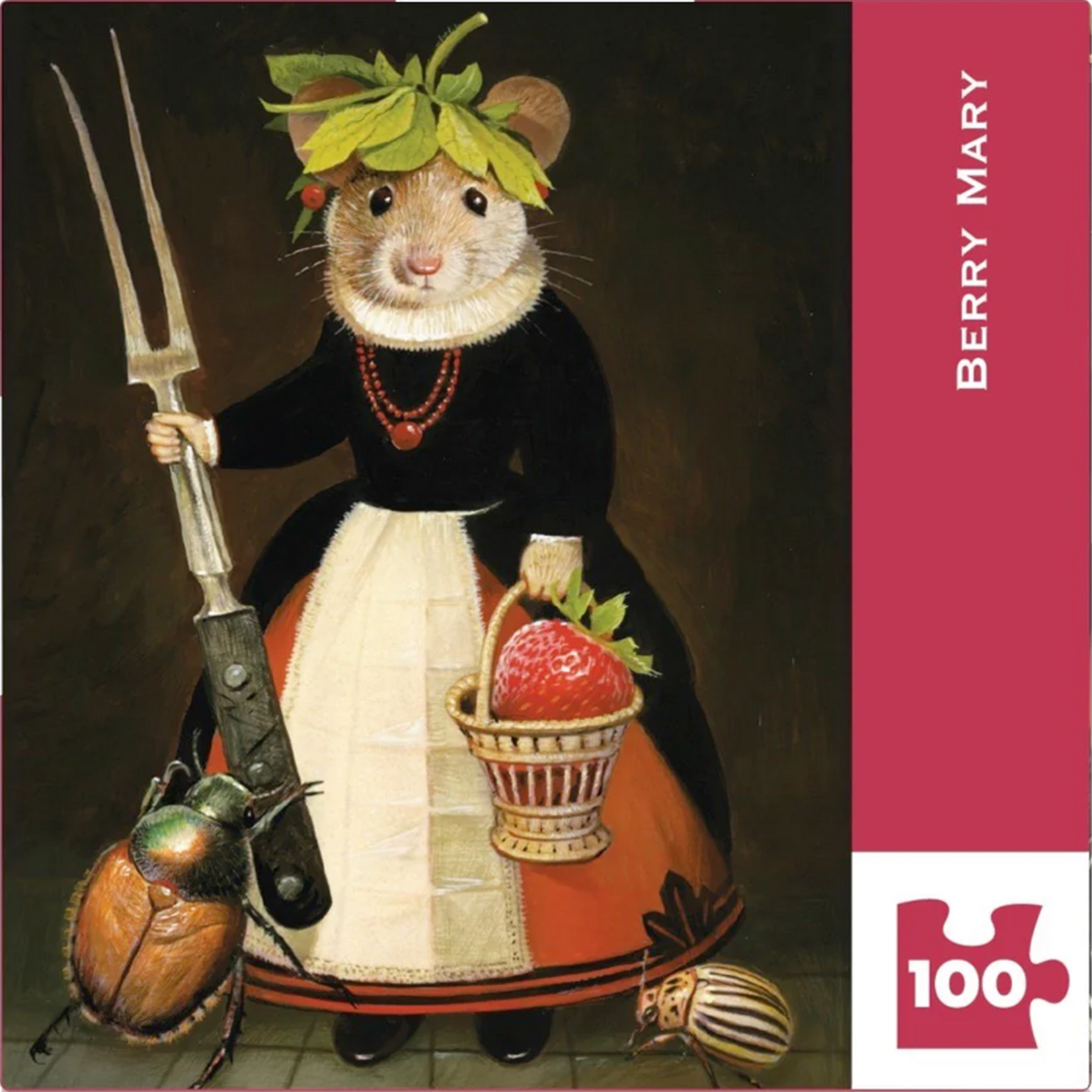 New York Puzzle Co Bill Mayer: Berry Mary Mini 100pc