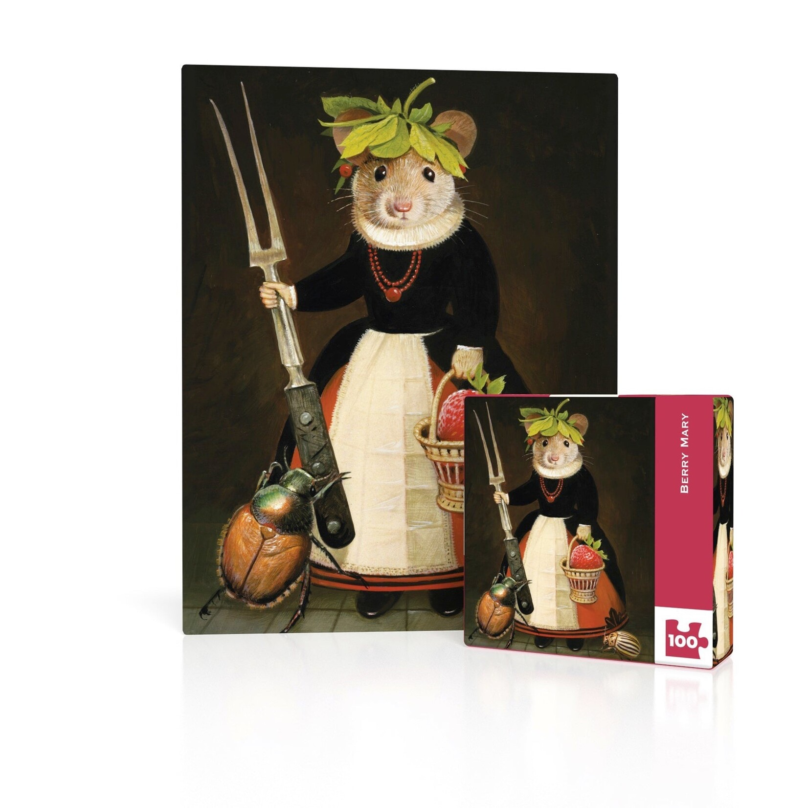 New York Puzzle Co Bill Mayer: Berry Mary Mini 100pc