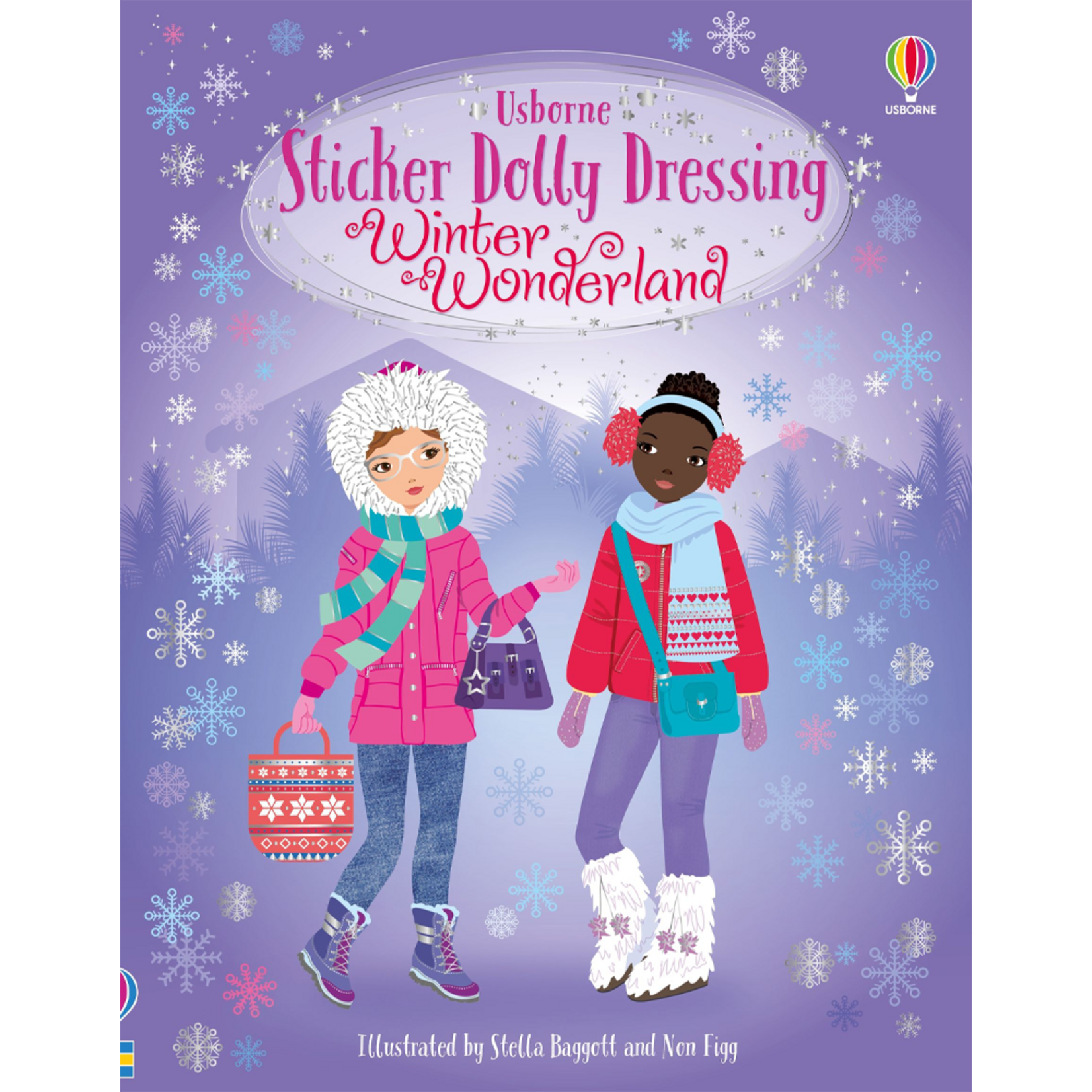 Usborne Sticker Book: Dolly Dressing - Winter Wonderland