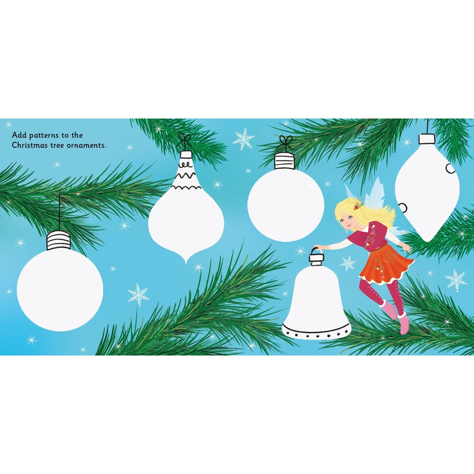 Usborne Sticker Book: Dolly Dressing - Advent Christmas