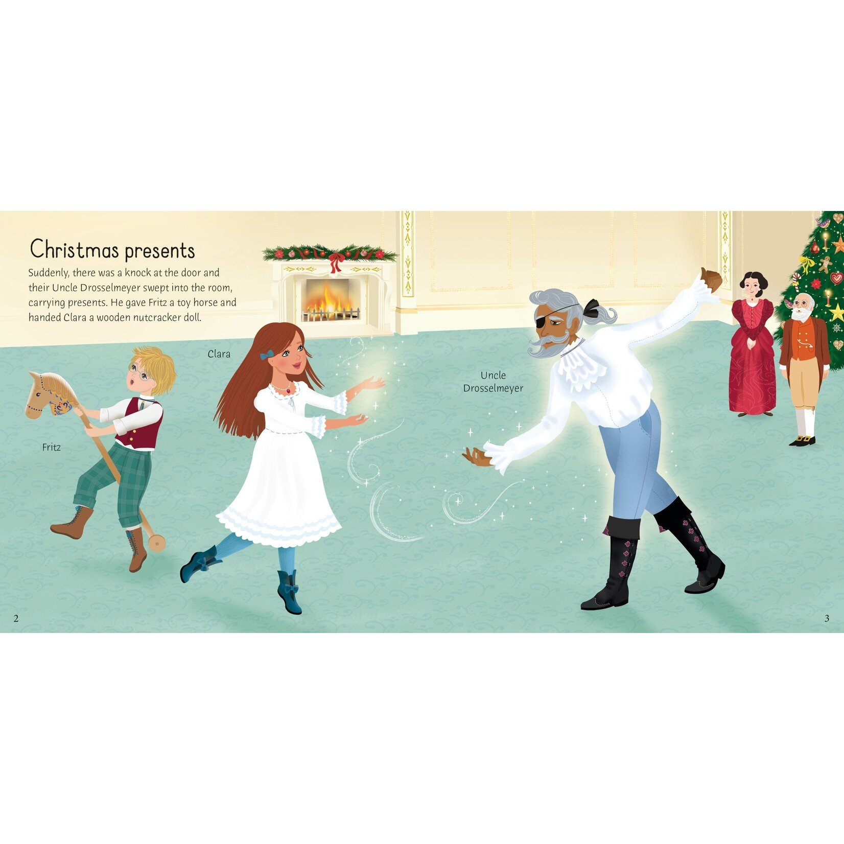 Usborne Sticker Book: Dolly Dressing - Advent Christmas