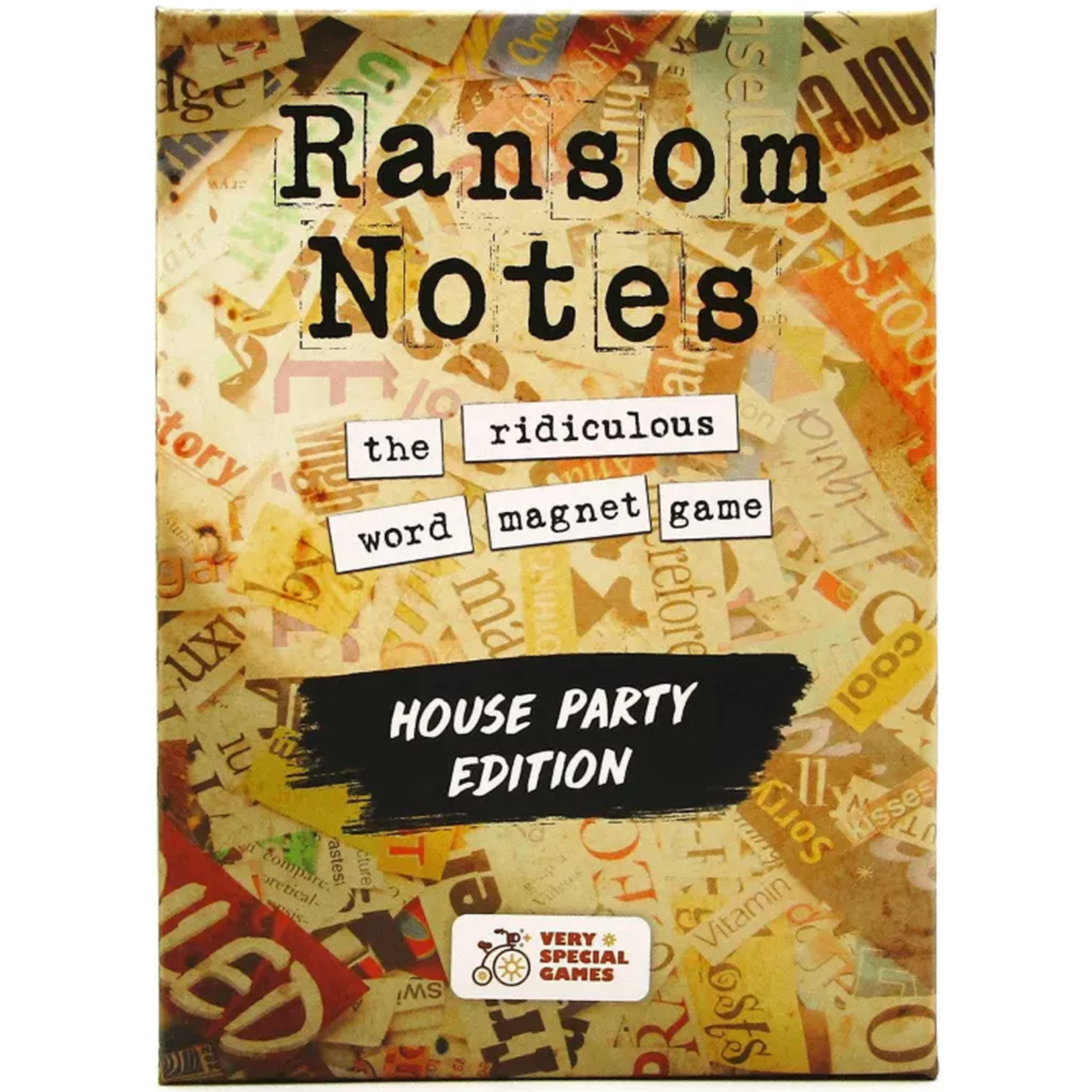 Very Special Games Ransom Notes: House Party Ed