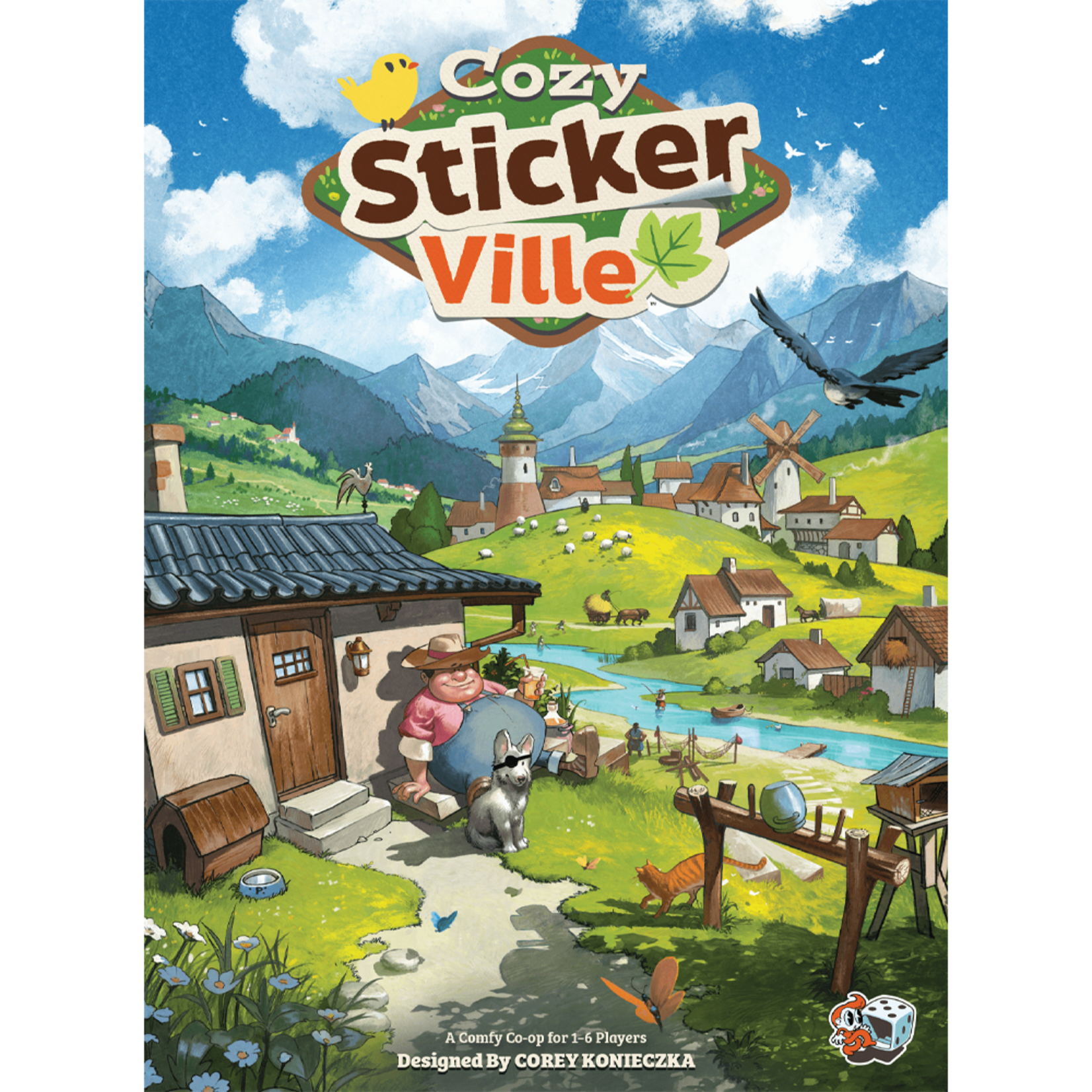 Unexpected Games Cozy Stickerville