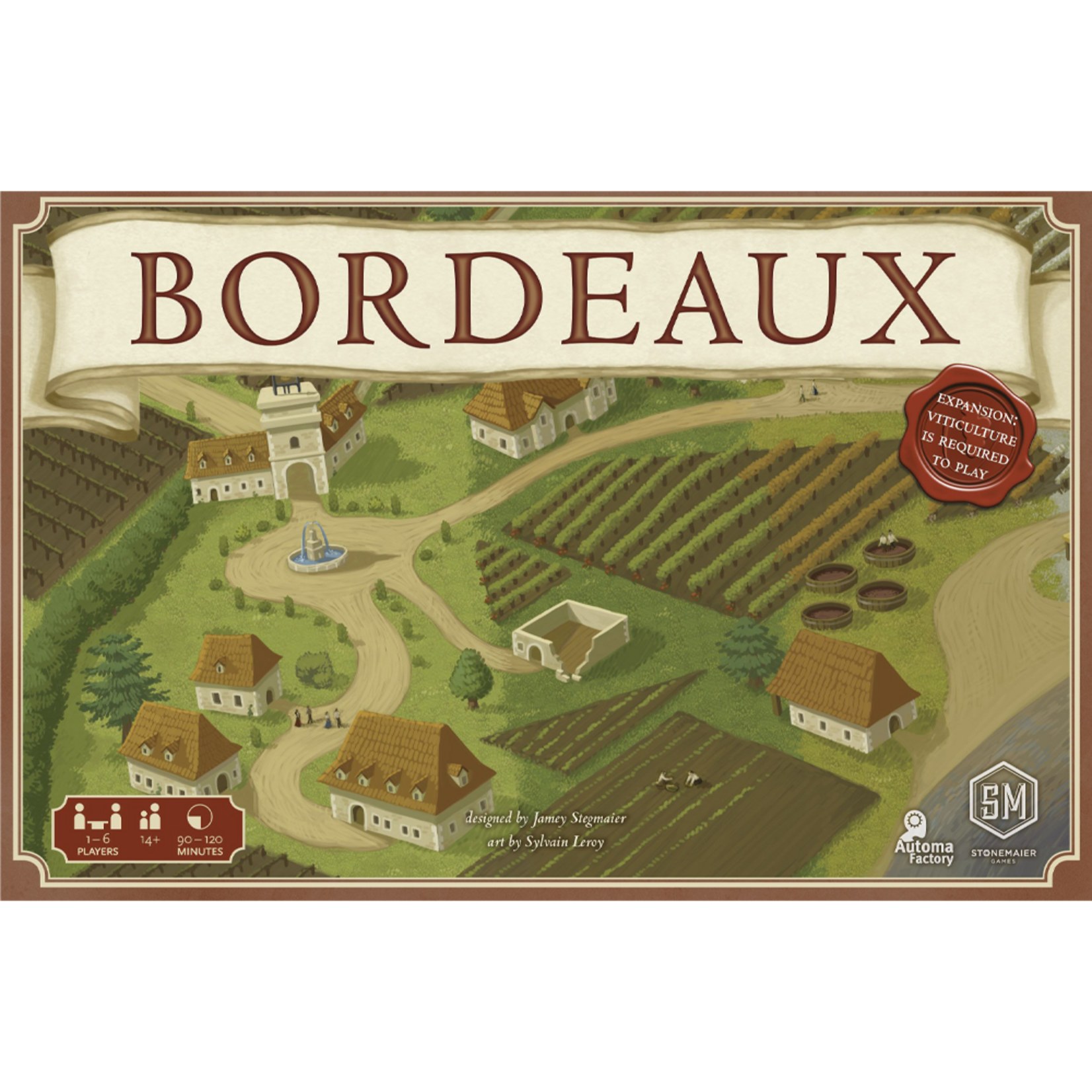 Stonemaier Games Viticulture: Bordeaux Exp
