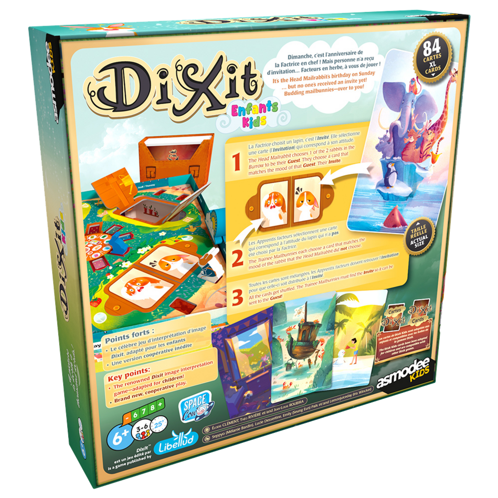 Space Cow Dixit Kids