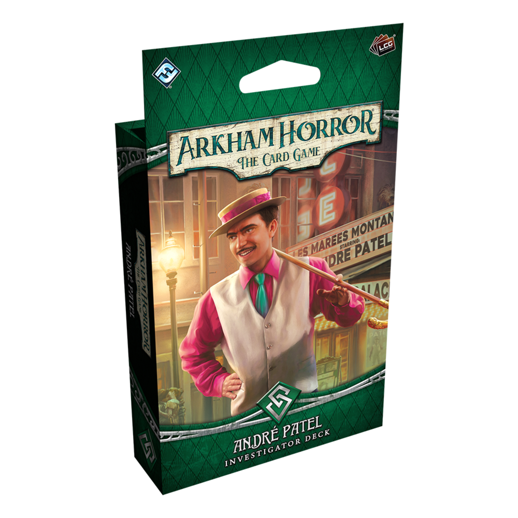 Fantasy Flight Games Arkham Horror LCG: Andre Patel - Investigator Starter Deck *PREORDER*