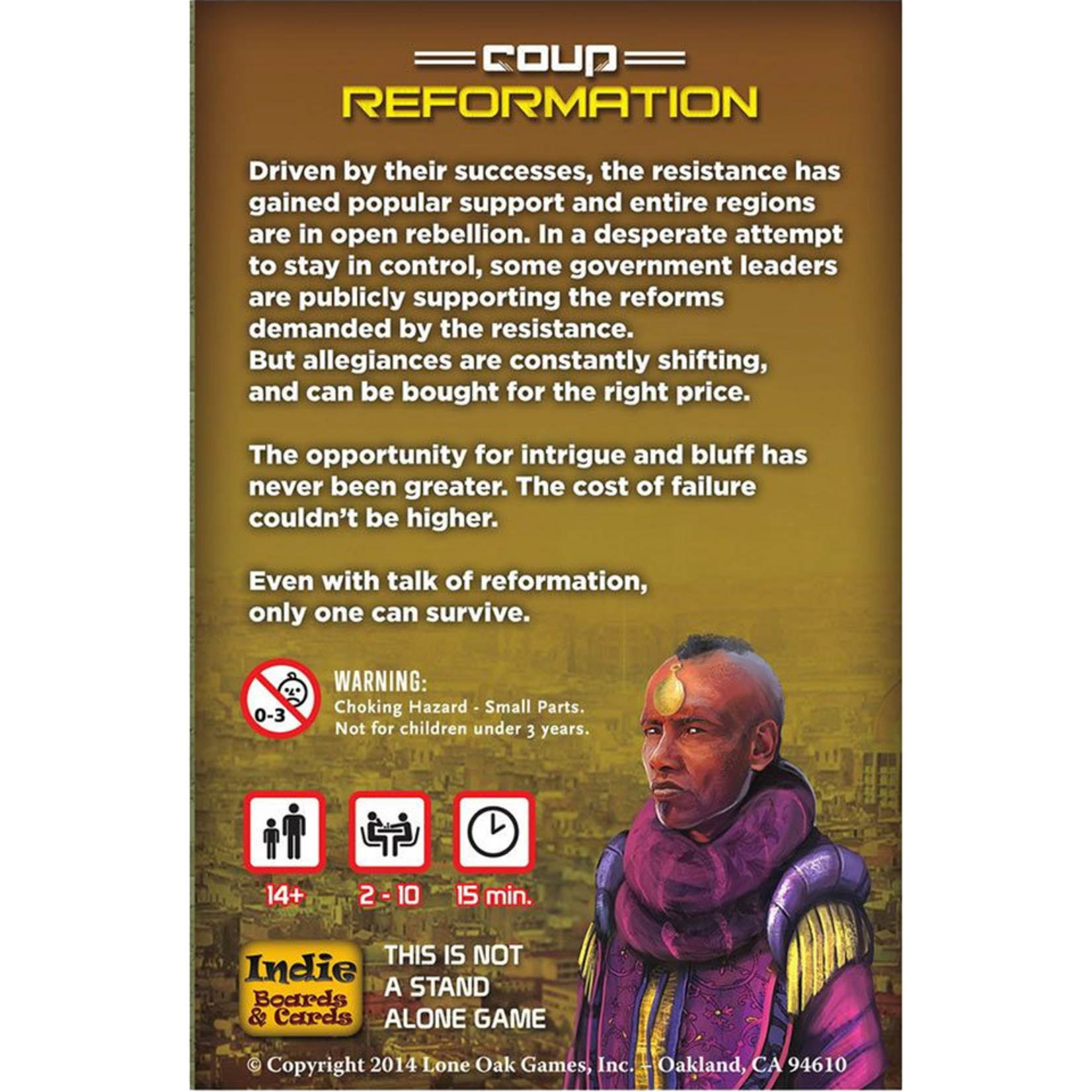 Indie Boards & Cards Coup: Reformation Exp