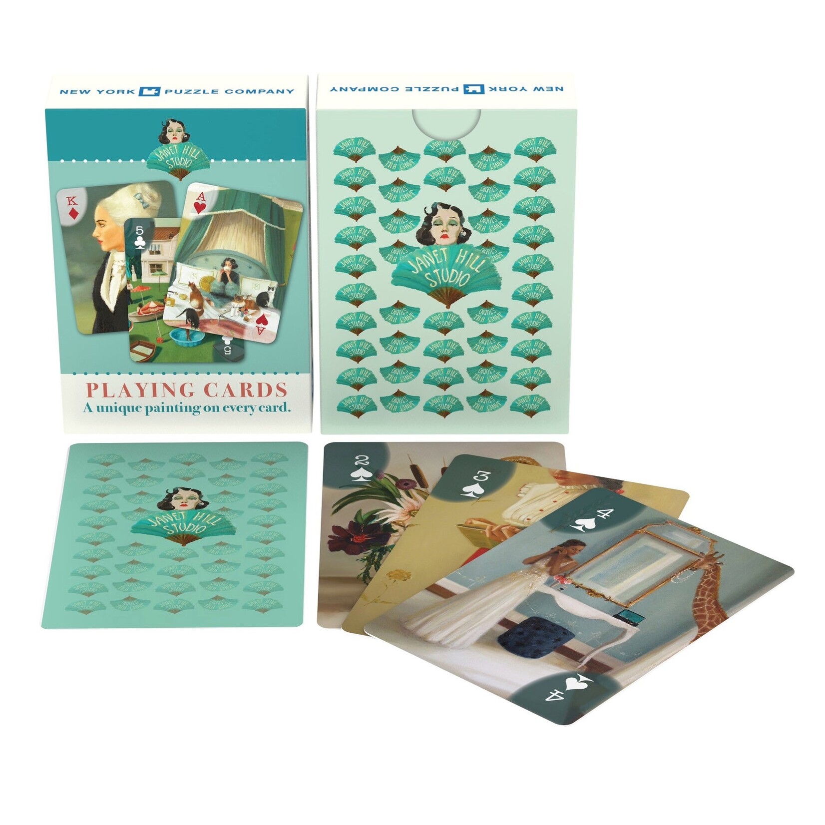 New York Puzzle Co Cards: Janet Hill