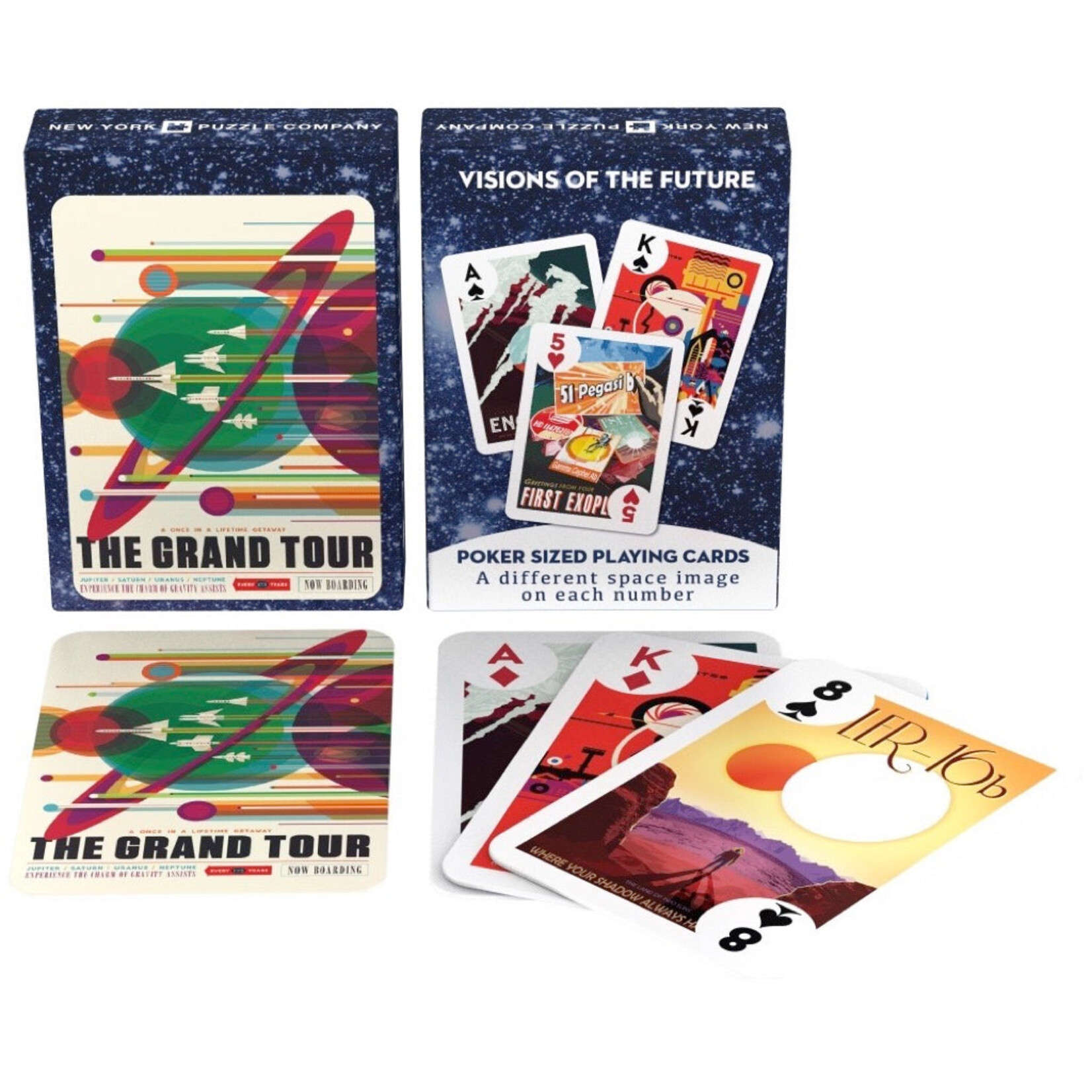 New York Puzzle Co Cards: Visions of the Future