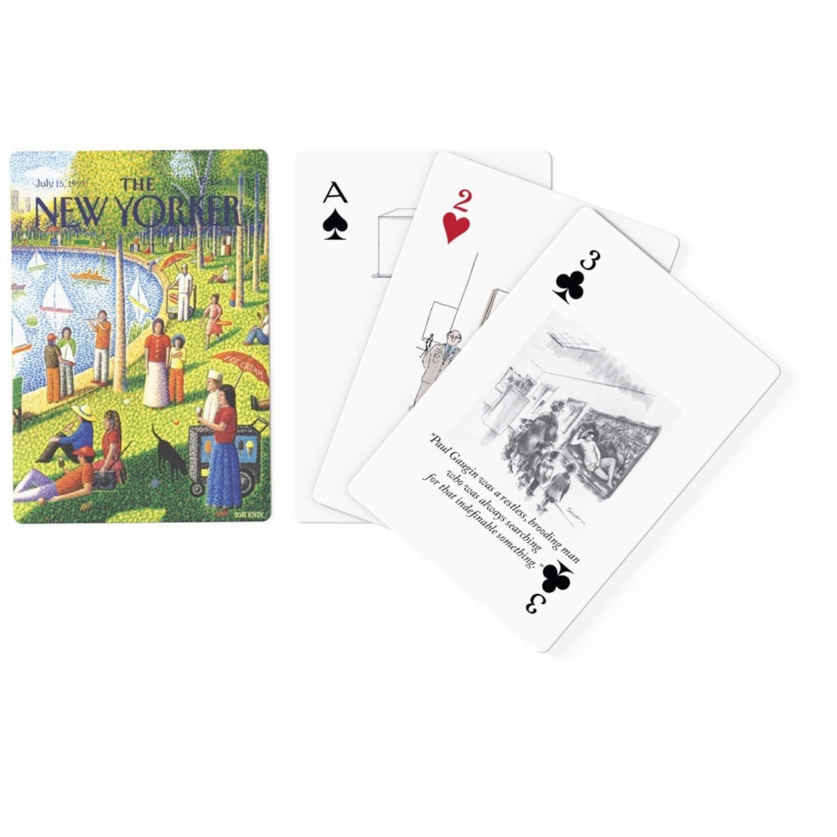 New York Puzzle Co Cards: Fine Arts Cartoons