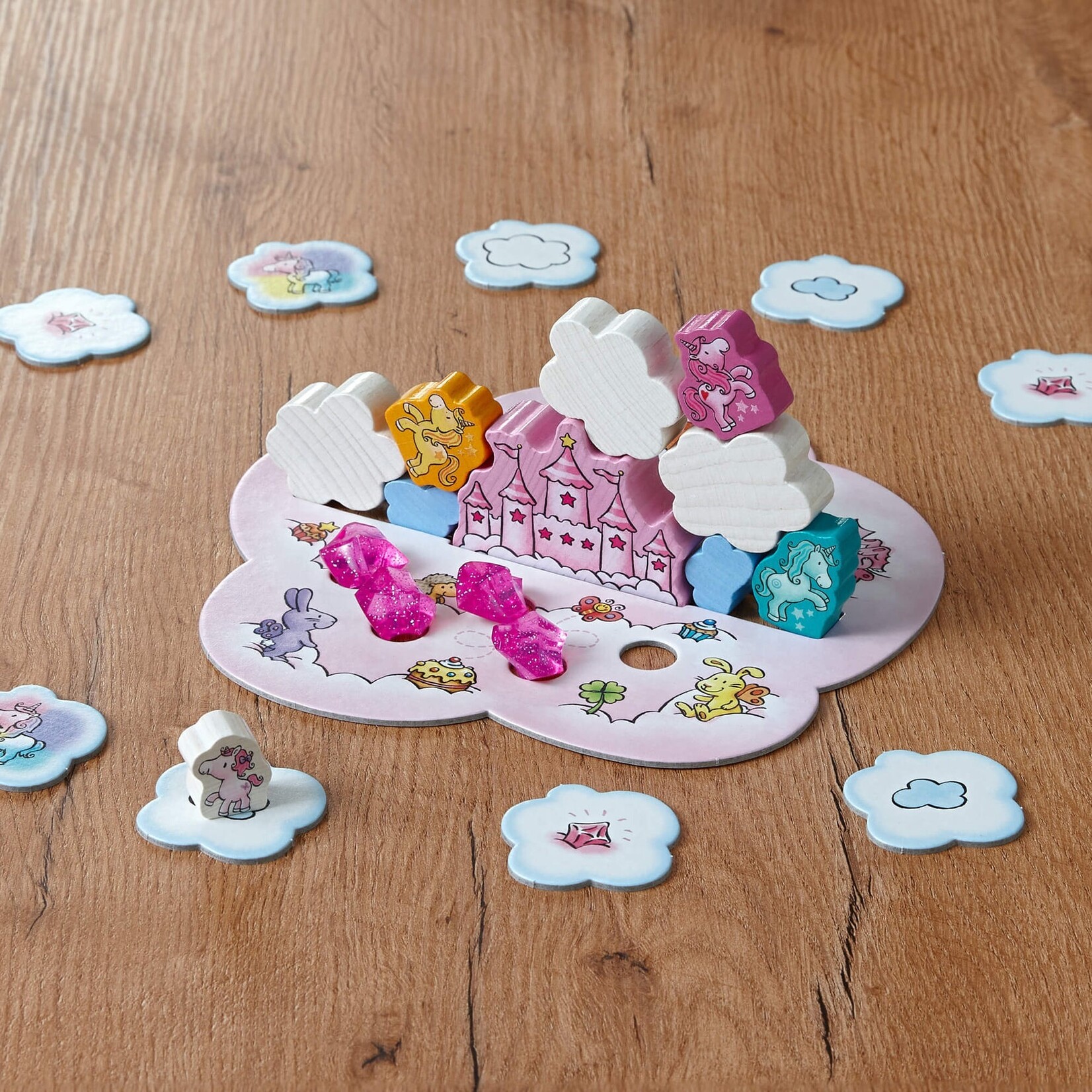 HABA Unicorn Glitterluck: Cloud Stacking