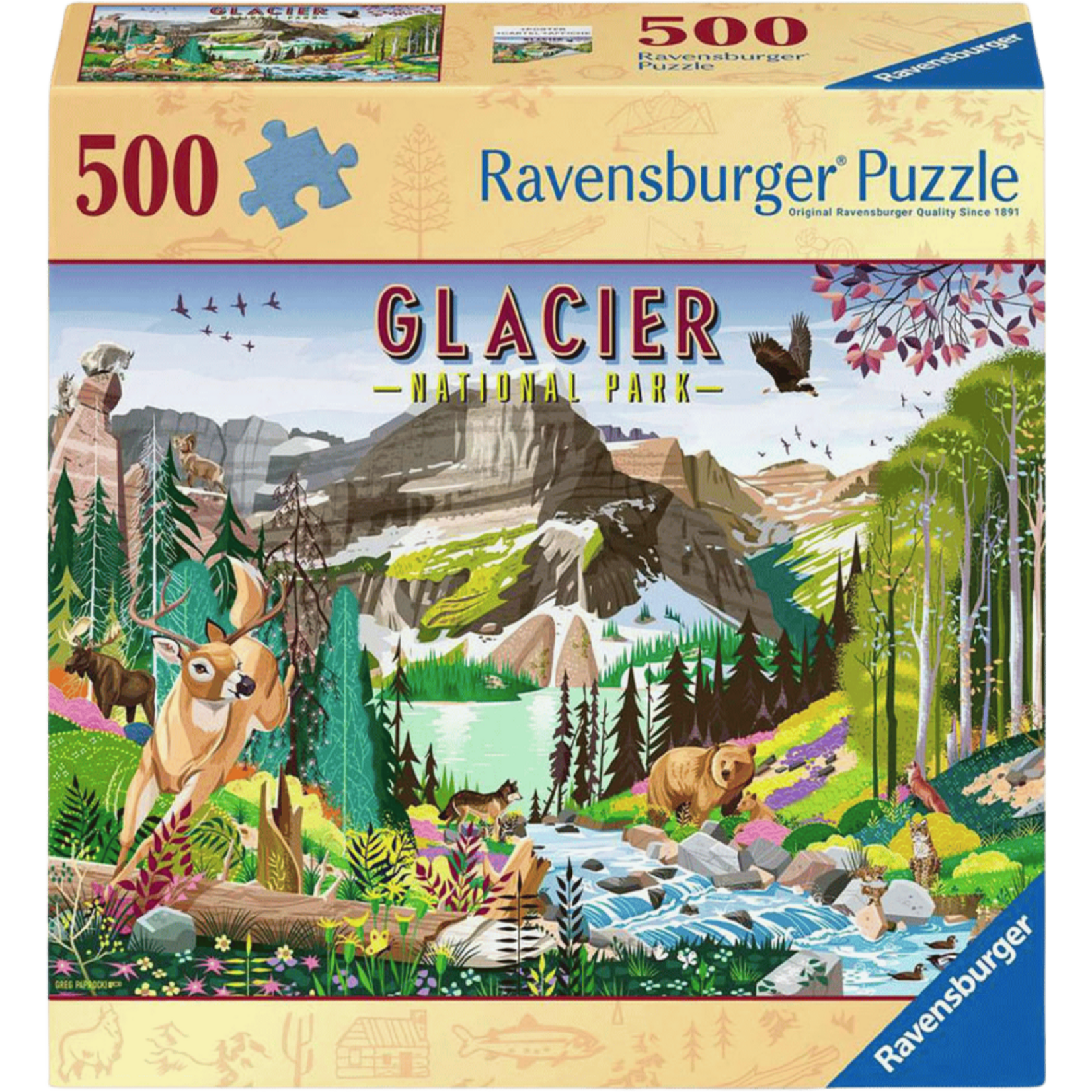 Ravensburger Glacier National Park 500pc