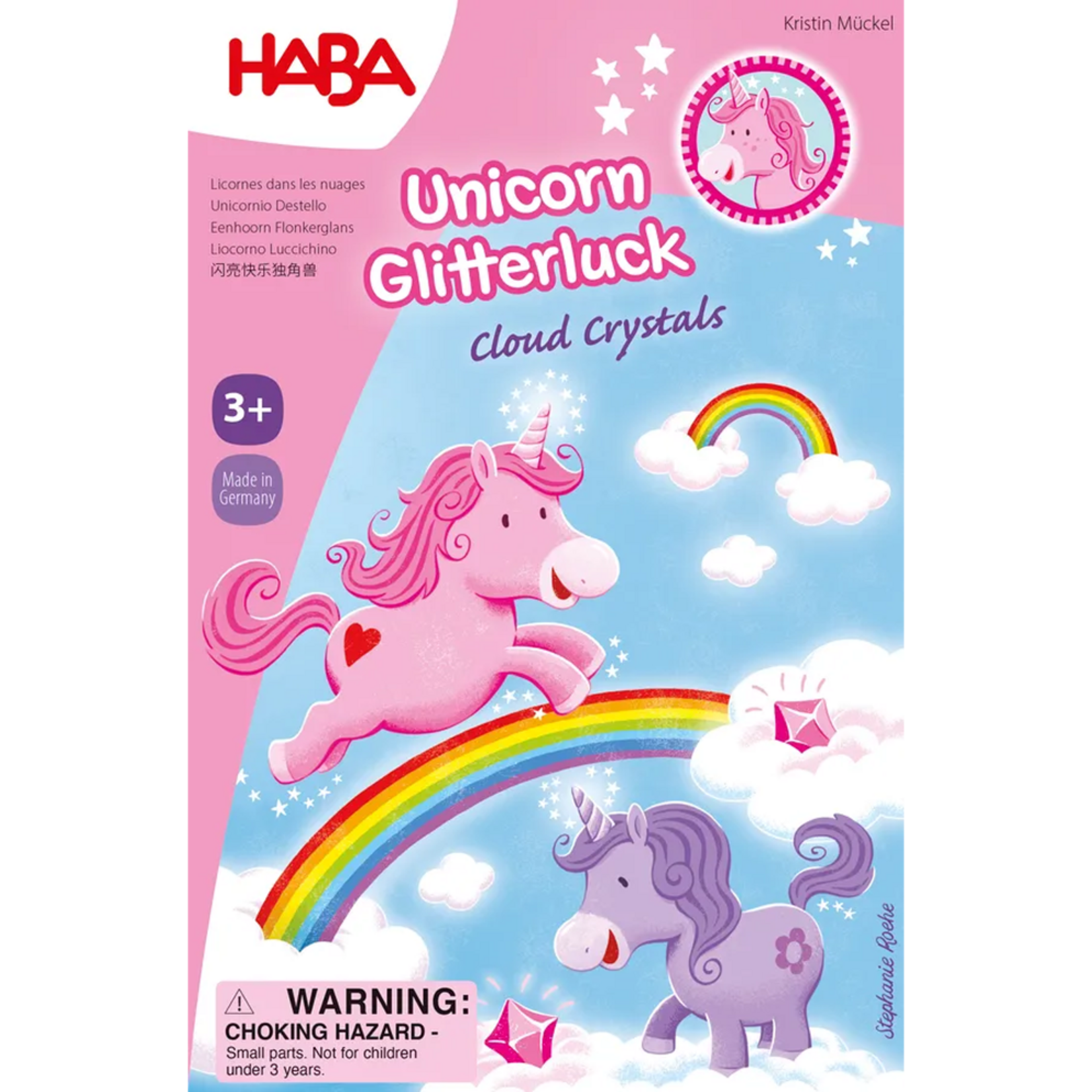 HABA Unicorn Glitterluck: Cloud Crystals