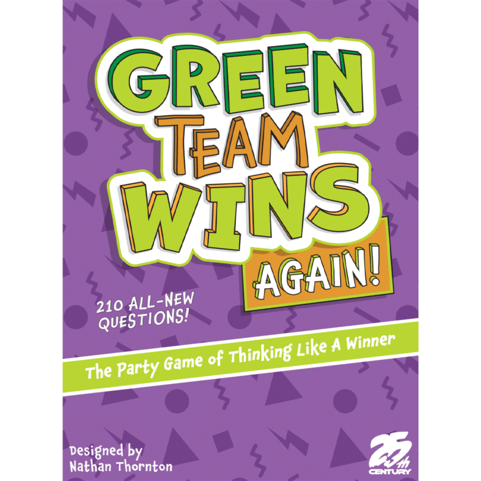 25th Century Games Green Team Wins Again