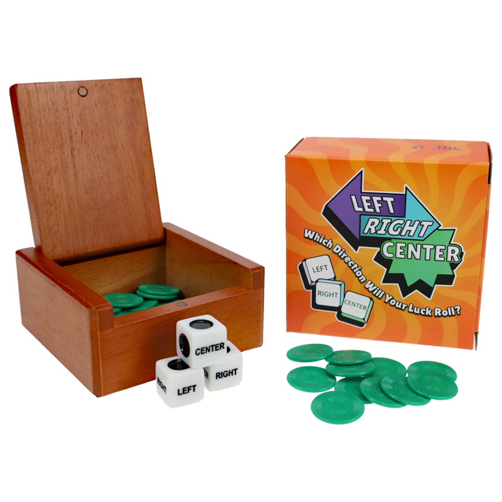 Wood Expressions LCR - Left Right Center (Wood Box)