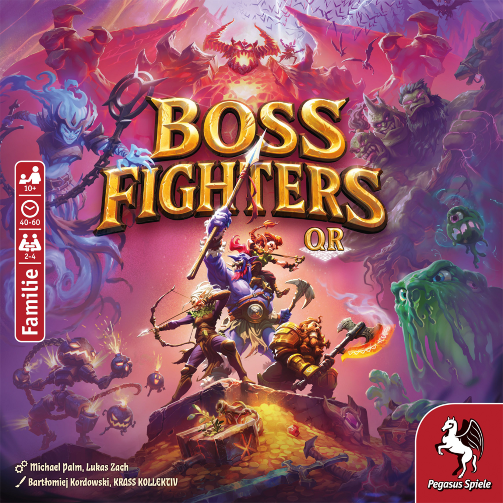 Pegasus Games Boss Fighters QR