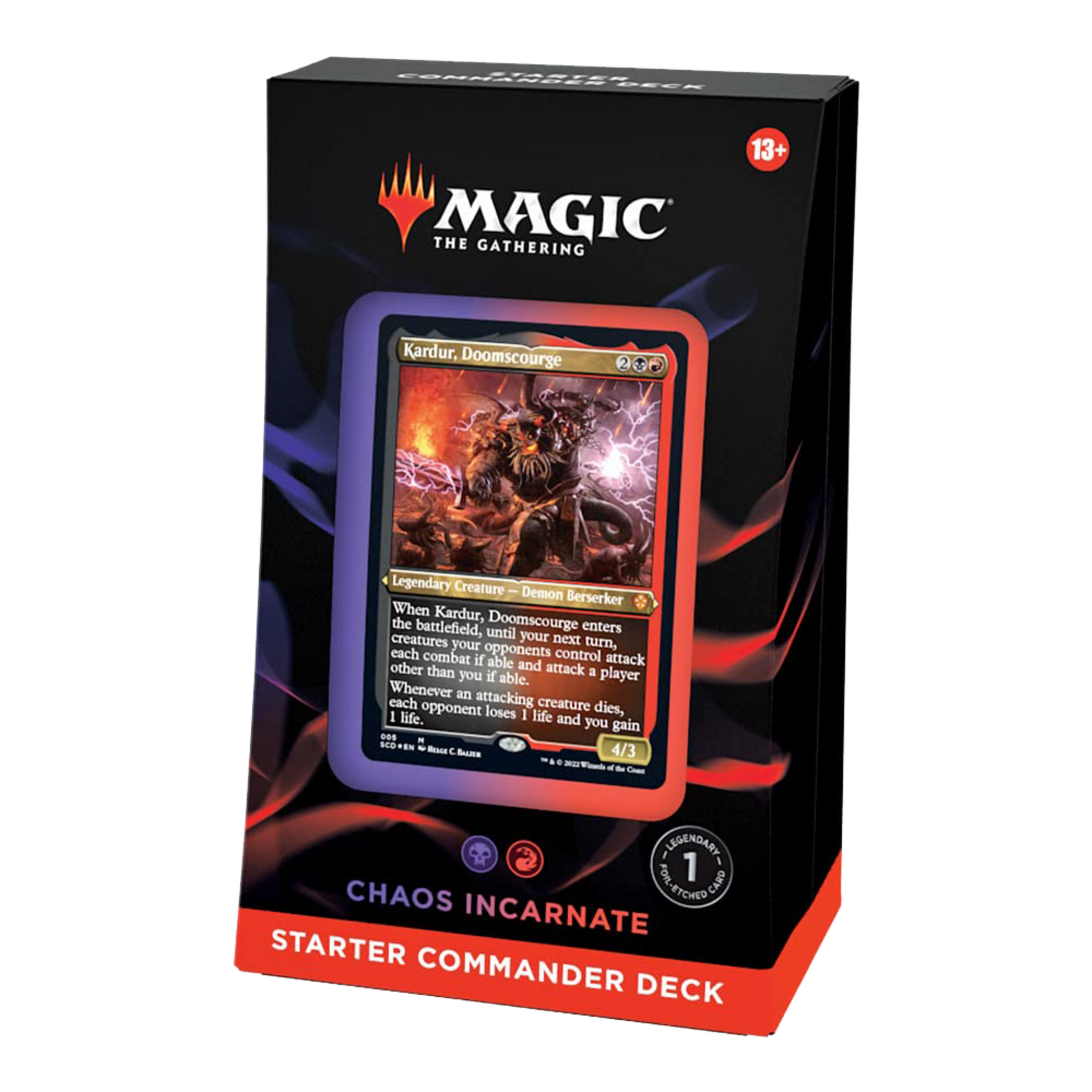 Wizards of the Coast MTG: Starter Commander - Chaos Incarnate