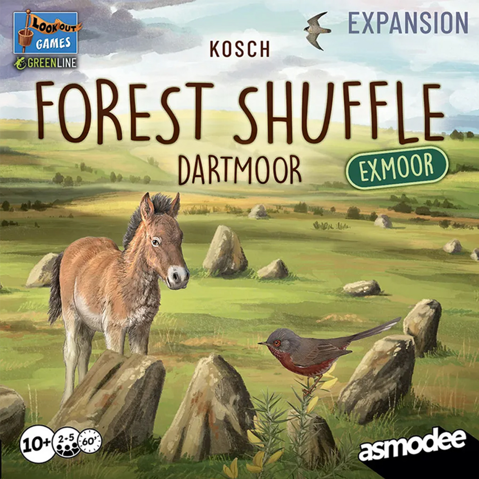 Lookout Games Forest Shuffle: Dartmoor - Exmoor Exp *PREORDER*