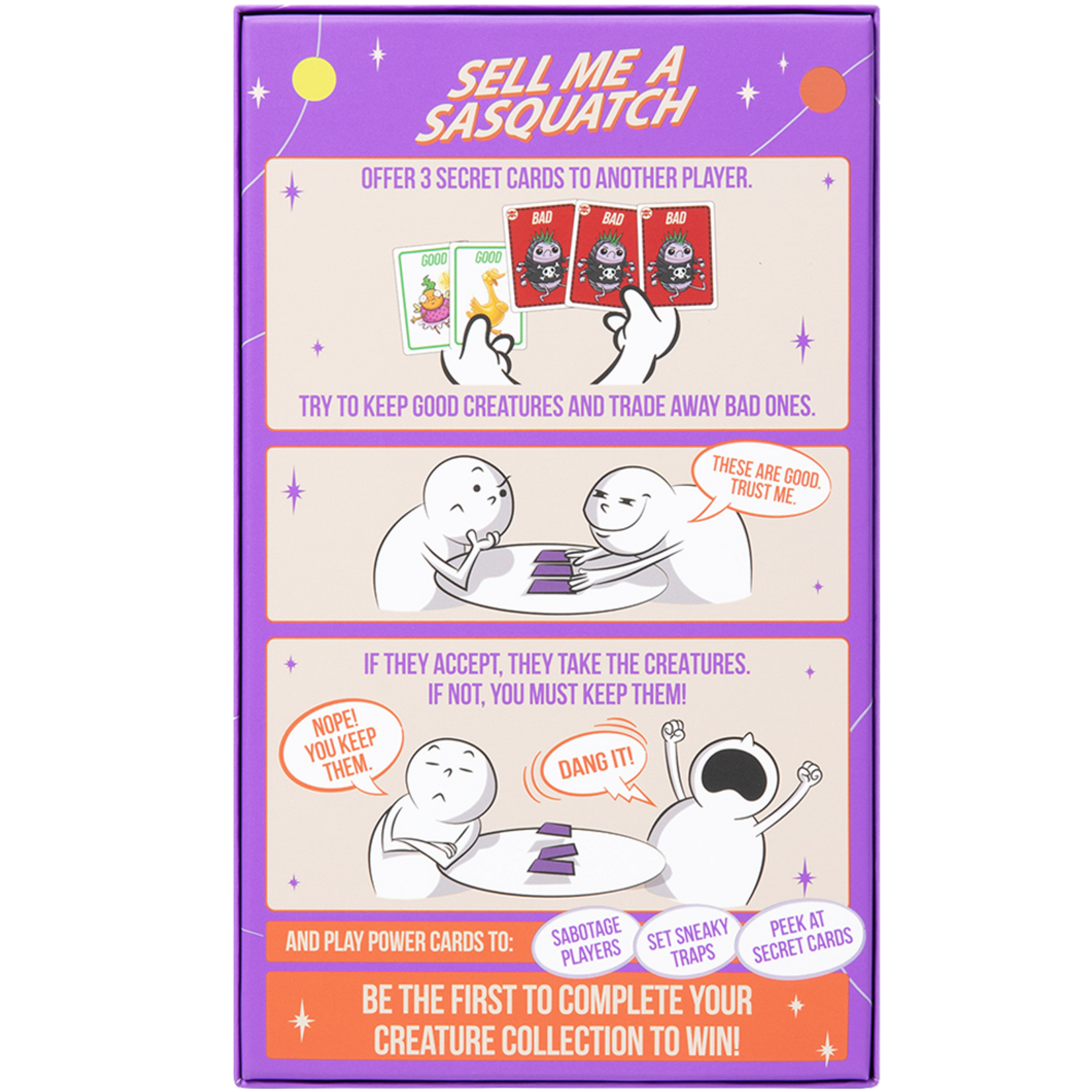 Exploding Kittens Sell Me A Sasquatch