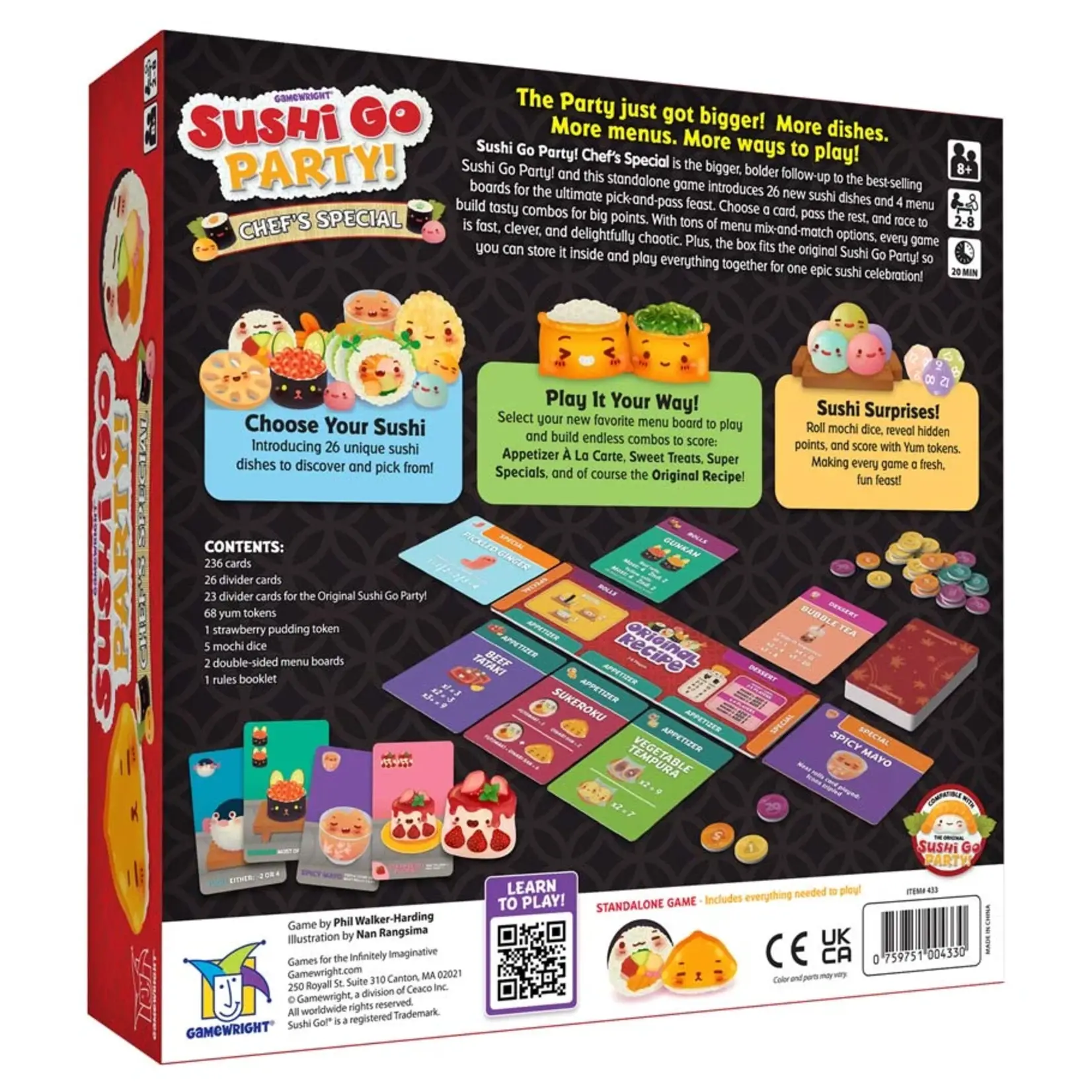 GameWright Sushi Go! Party Chef's Special