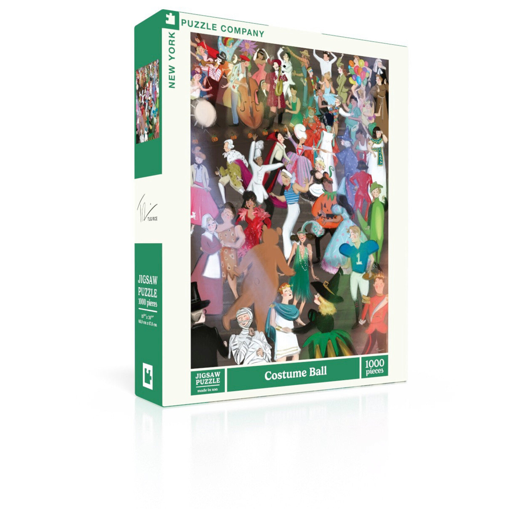 New York Puzzle Co Tug Rice: Costume Ball 1000pc