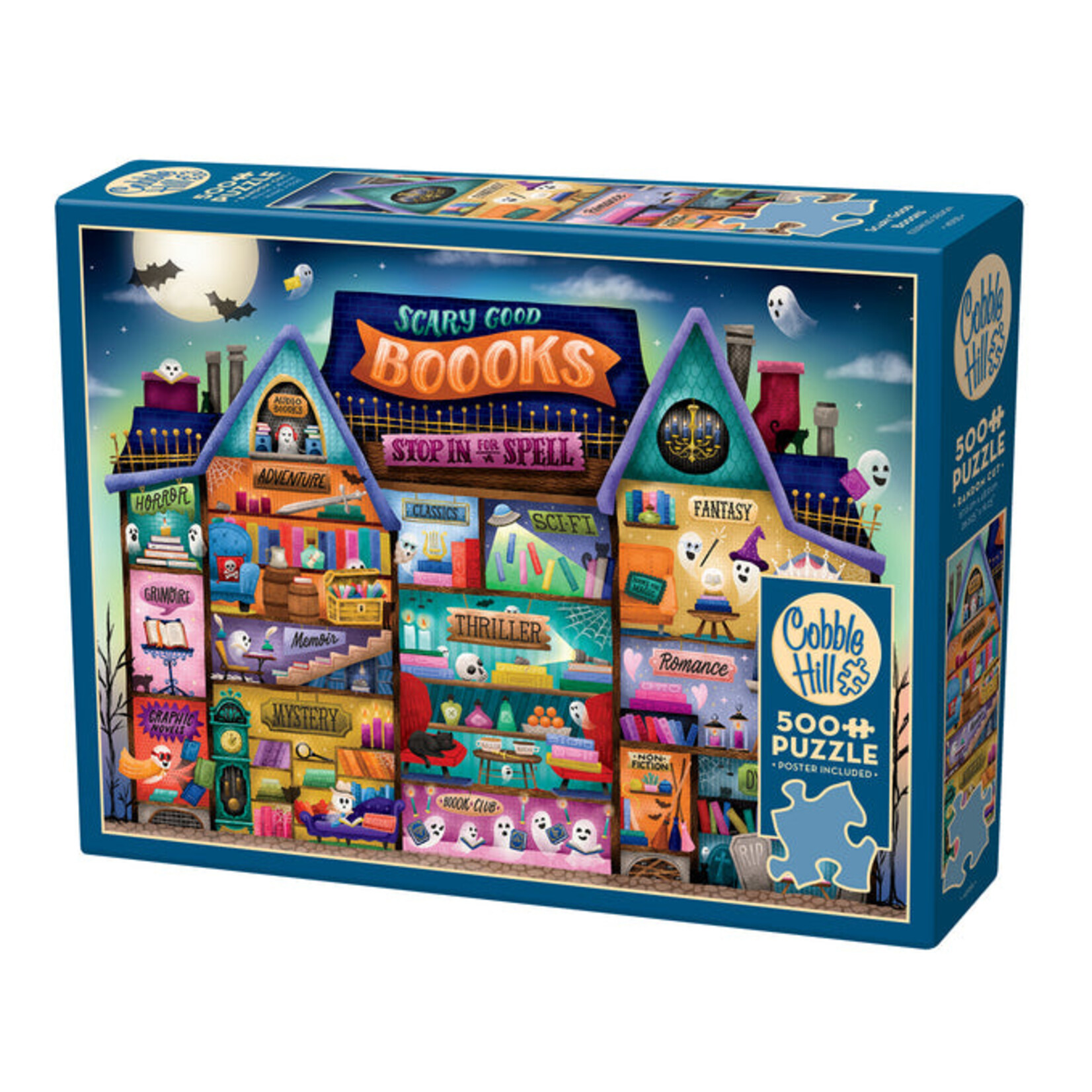 Cobble Hill Puzzles Scary Good Book 500pc