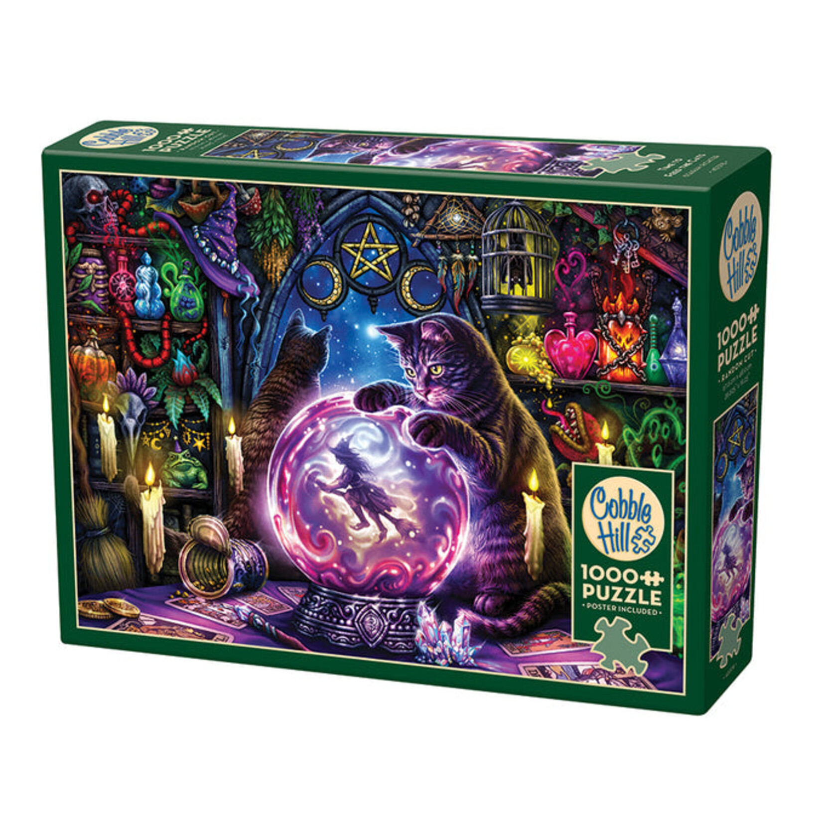 Cobble Hill Puzzles Time to Feed the Cats 1000pc