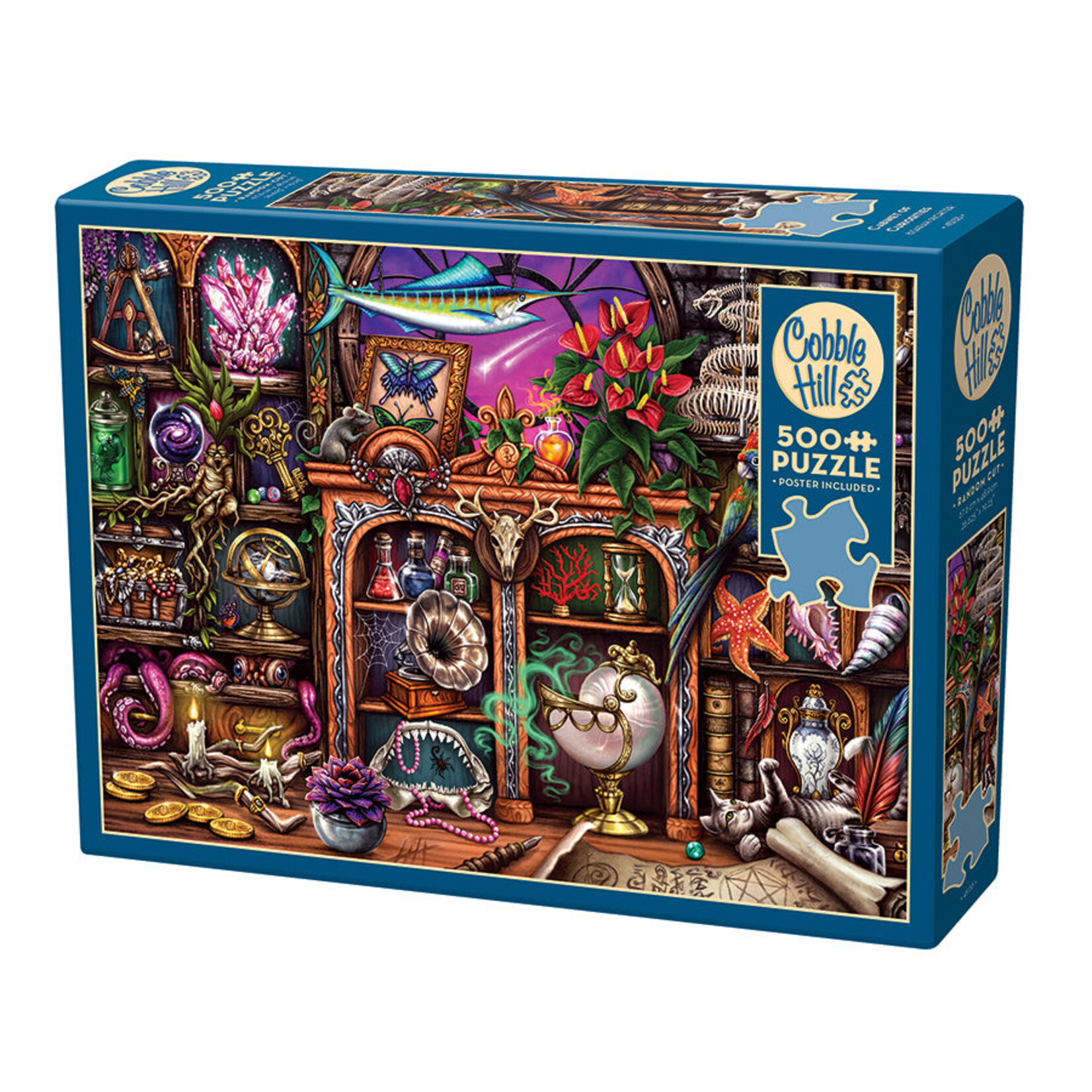 Cobble Hill Puzzles Cabinet of Curiosities 500pc