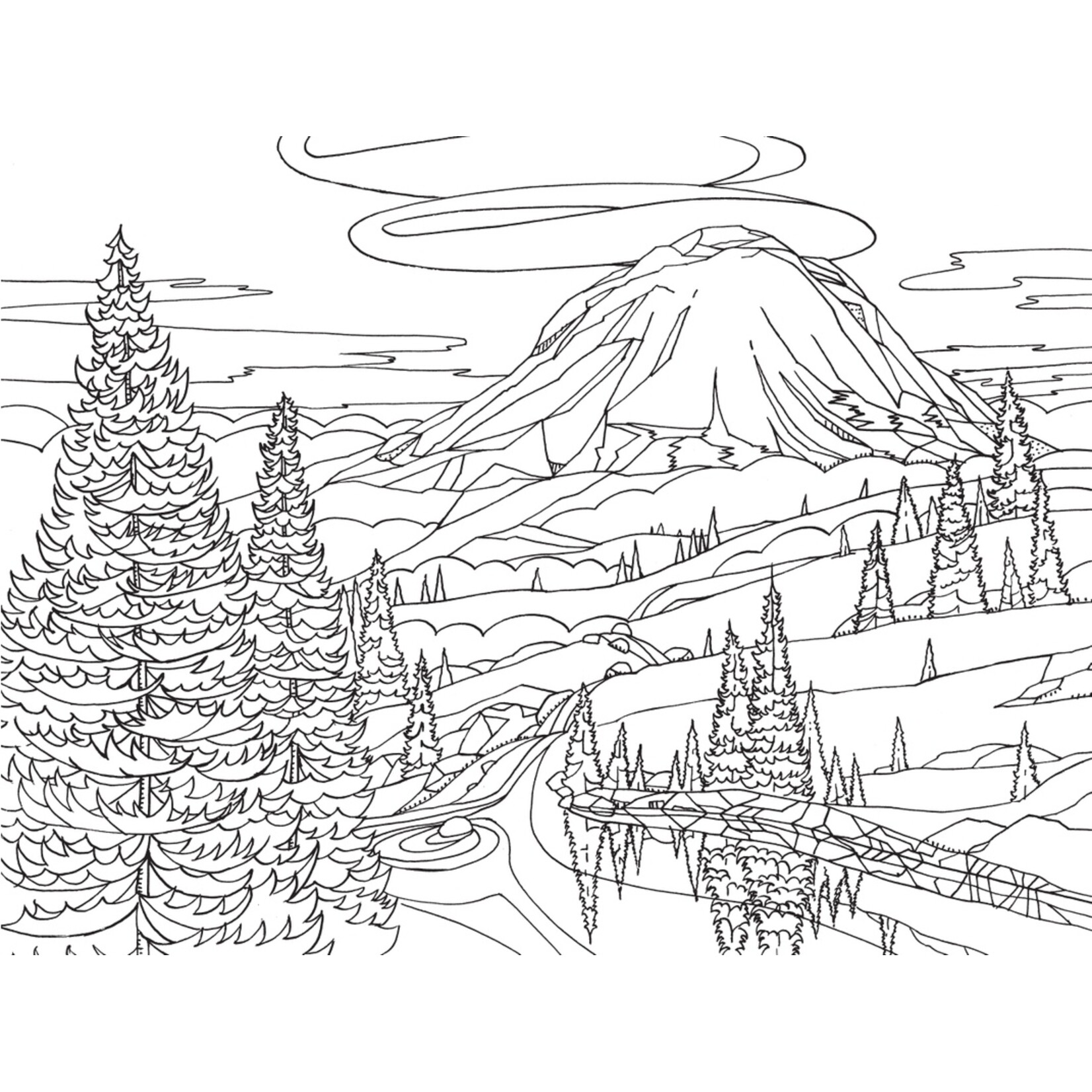 Mountaineer Books Coloring Book: Pacific Northwest Nature