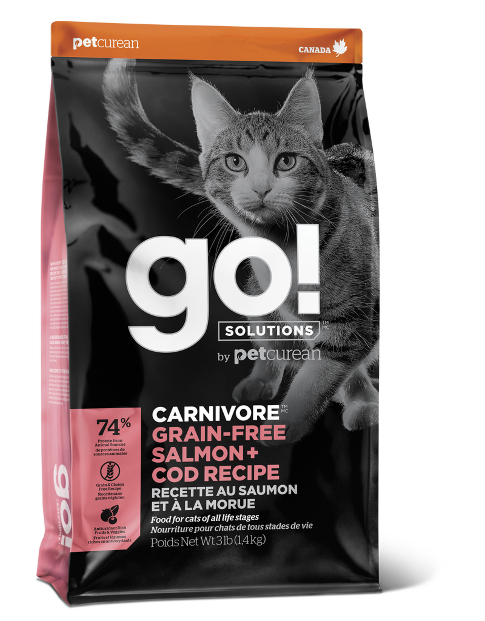 Go! GO! Carnivore CAT GF Salmon and Cod 3lb
