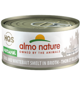 ALMO AlmoNature CAT Natural Tuna and Whitebait Smelt in Broth 70g