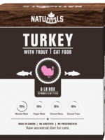 NATURAWLS NatuRAWls CAT - FROZEN RAW - Turkey & Trout 6lbs (24x113g)
